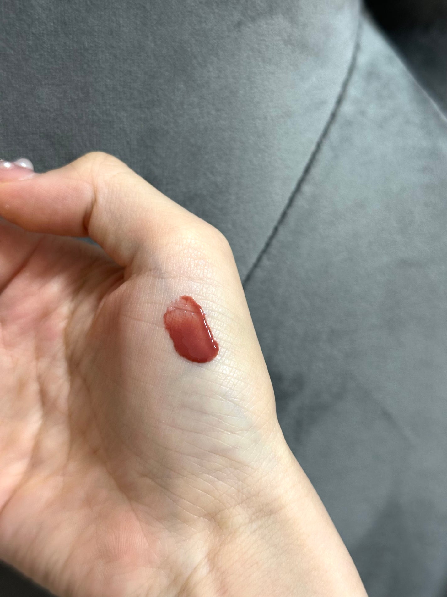 フルーティーグラムティント/Laka/リップティントを使ったクチコミ(2枚目)