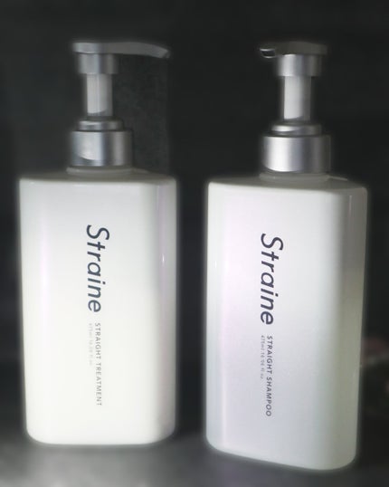 ストレートシャンプー/ストレートトリートメント ホワイトブロッサムの香り/Straine/市販シャンプーを使ったクチコミ(1枚目)