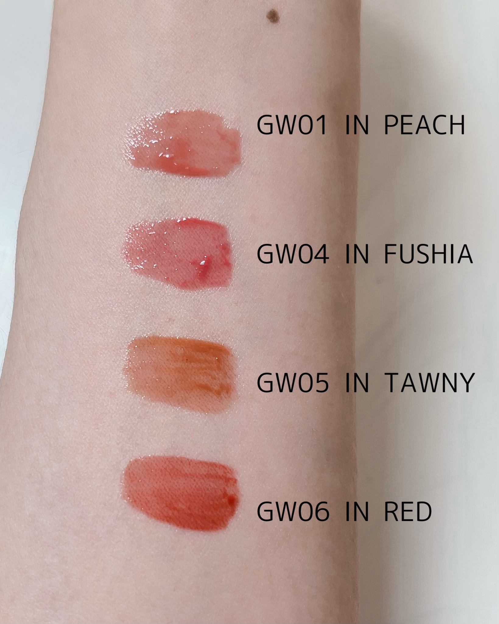 グローリップティント GW04 インフューシャ/INTO U/リップティントを使ったクチコミ（2枚目）