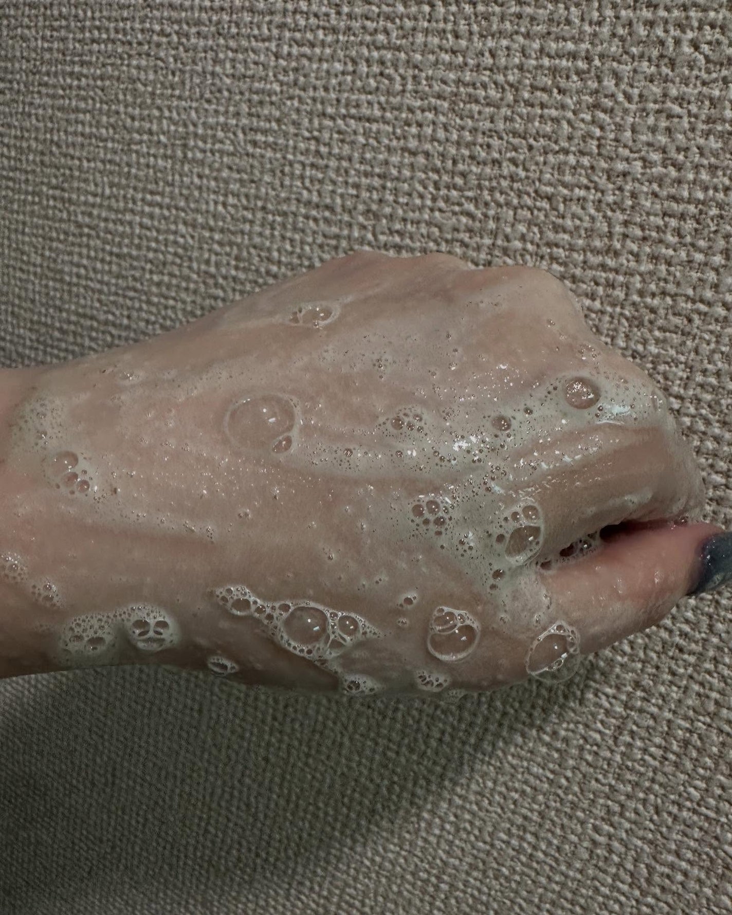 プレミアムもちソープ「グリーンアルティザン」/アレンシア/その他洗顔料を使ったクチコミ(9枚目)