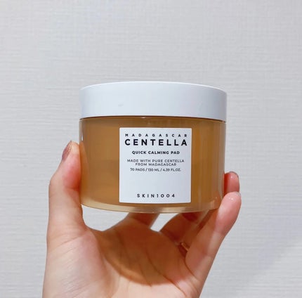 センテラ クイックカーミングパッド/SKIN1004/トナーパッドを使ったクチコミ(1枚目)