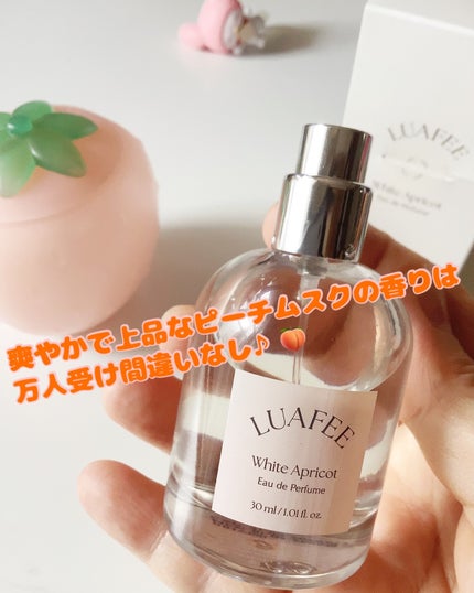 ホワイトアプリコット/LUAFEE/香水(レディース)を使ったクチコミ(3枚目)
