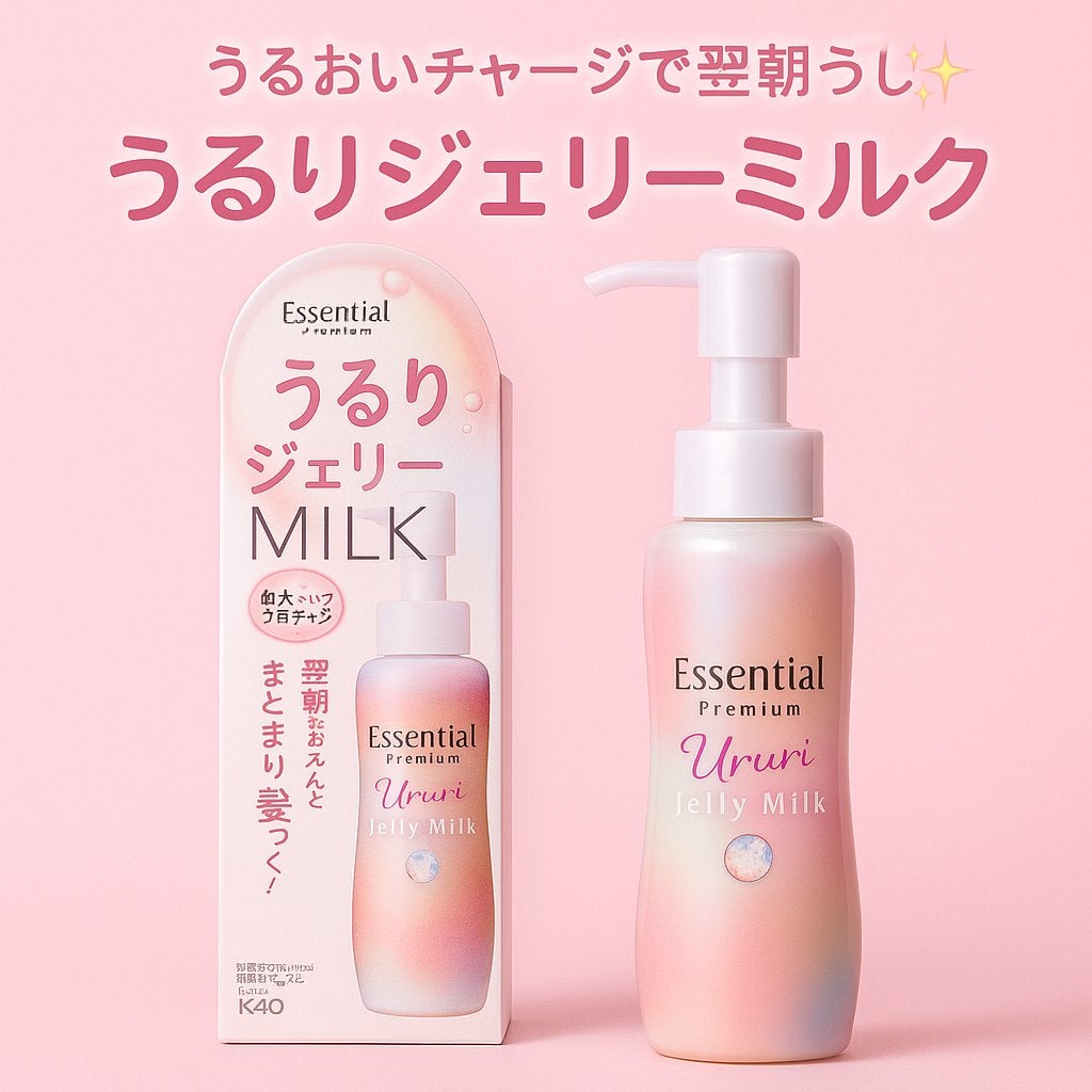 エッセンシャル プレミアム うるりジェリーミルク/エッセンシャル/ヘアミルクを使ったクチコミ(1枚目)