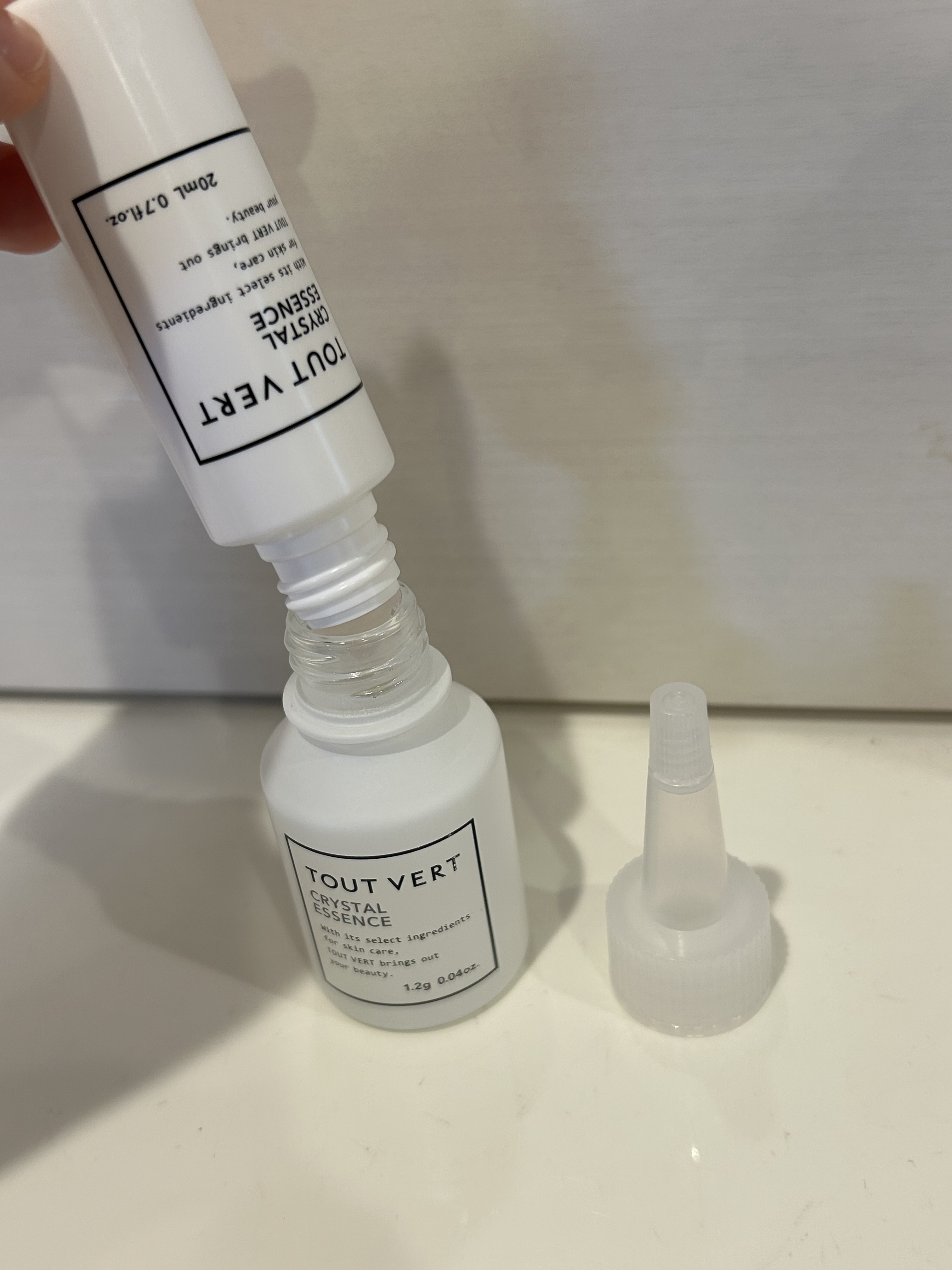 クリスタルエッセンス/TOUT VERT/美容液を使ったクチコミ（2枚目）