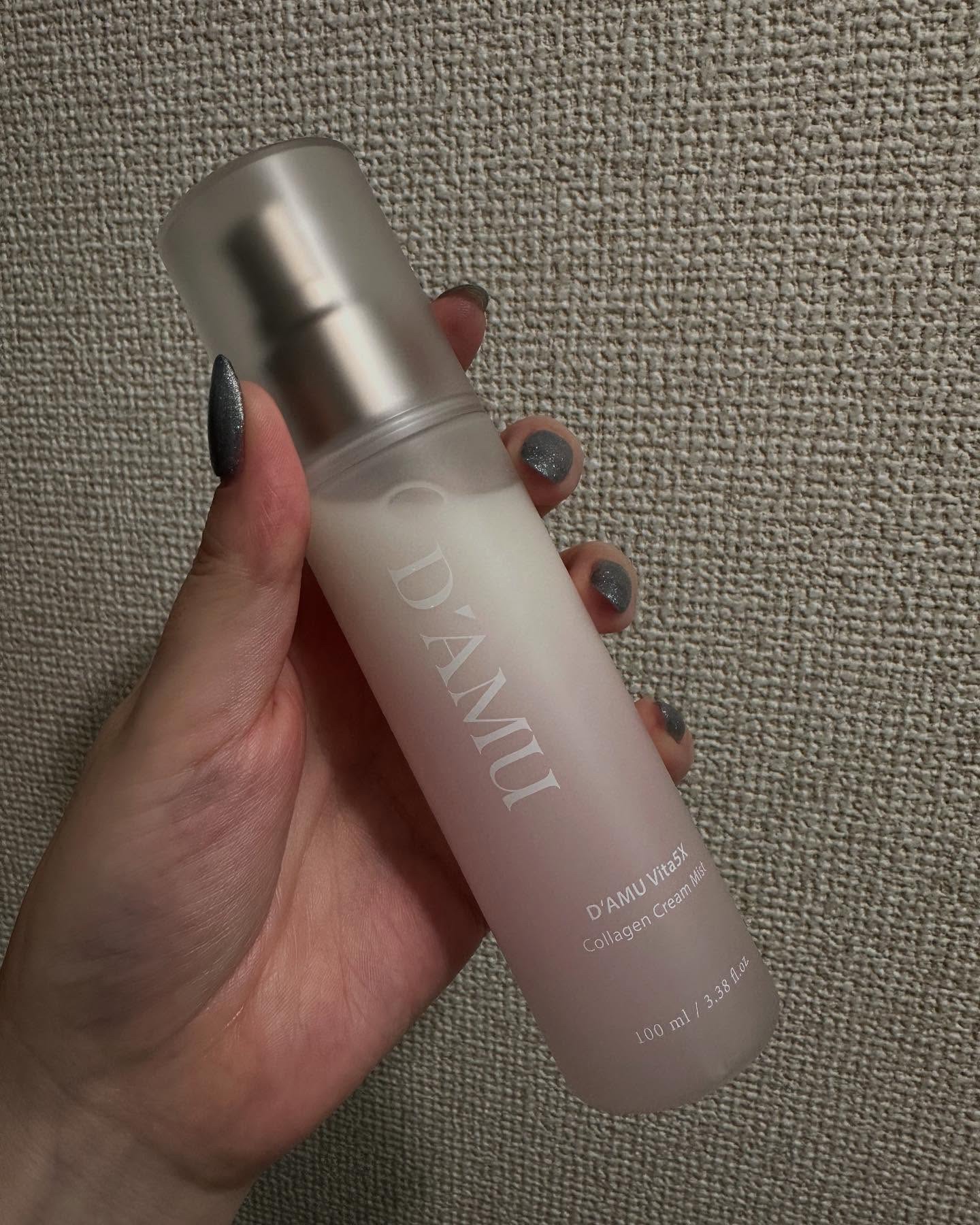 ビタ5X コラーゲン クリーム ミスト/D'amu/ミスト状化粧水を使ったクチコミ（3枚目）