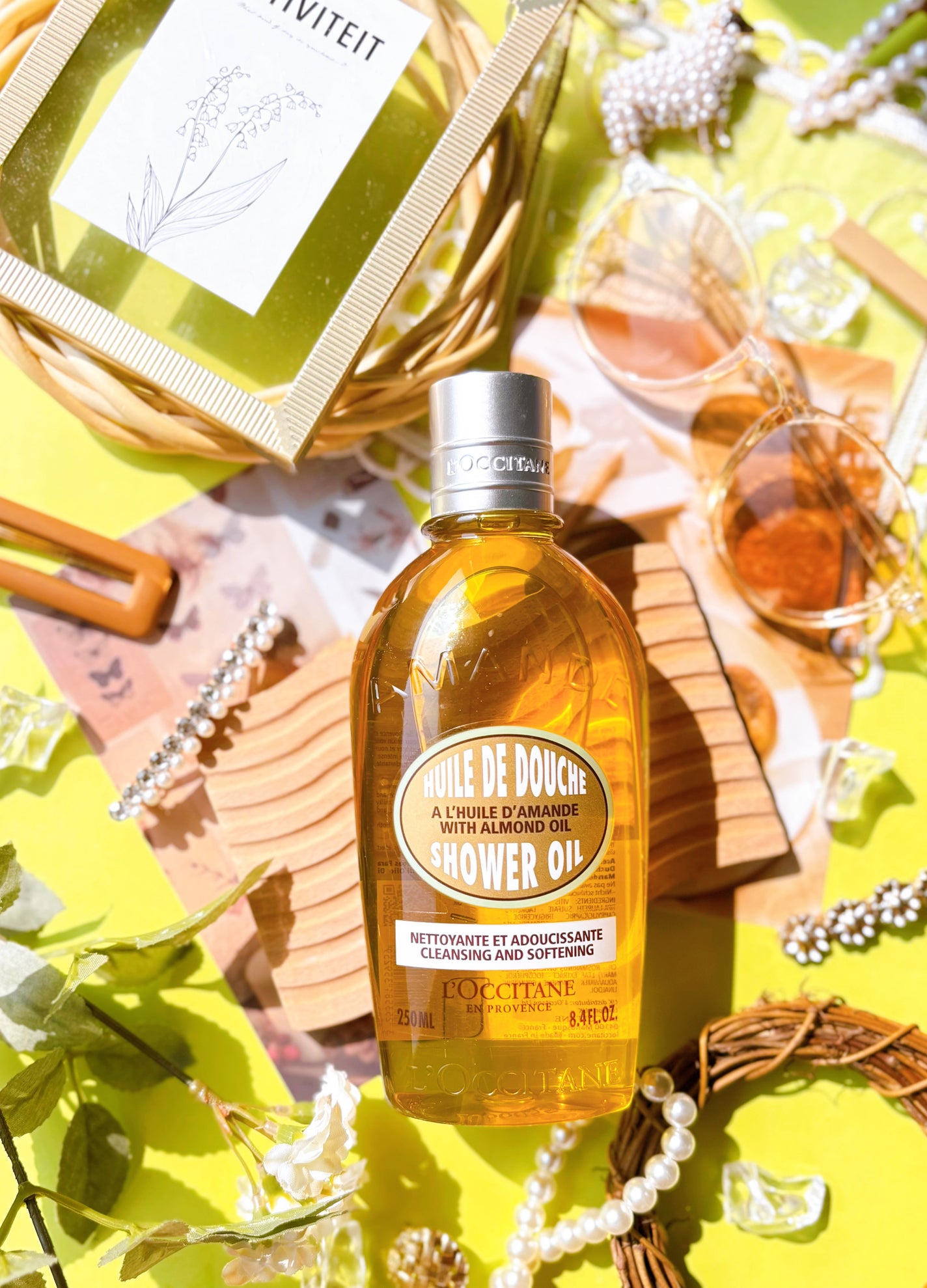 アーモンド モイスチャライジングシャワーオイル/L'OCCITANE/ボディソープを使ったクチコミ(1枚目)