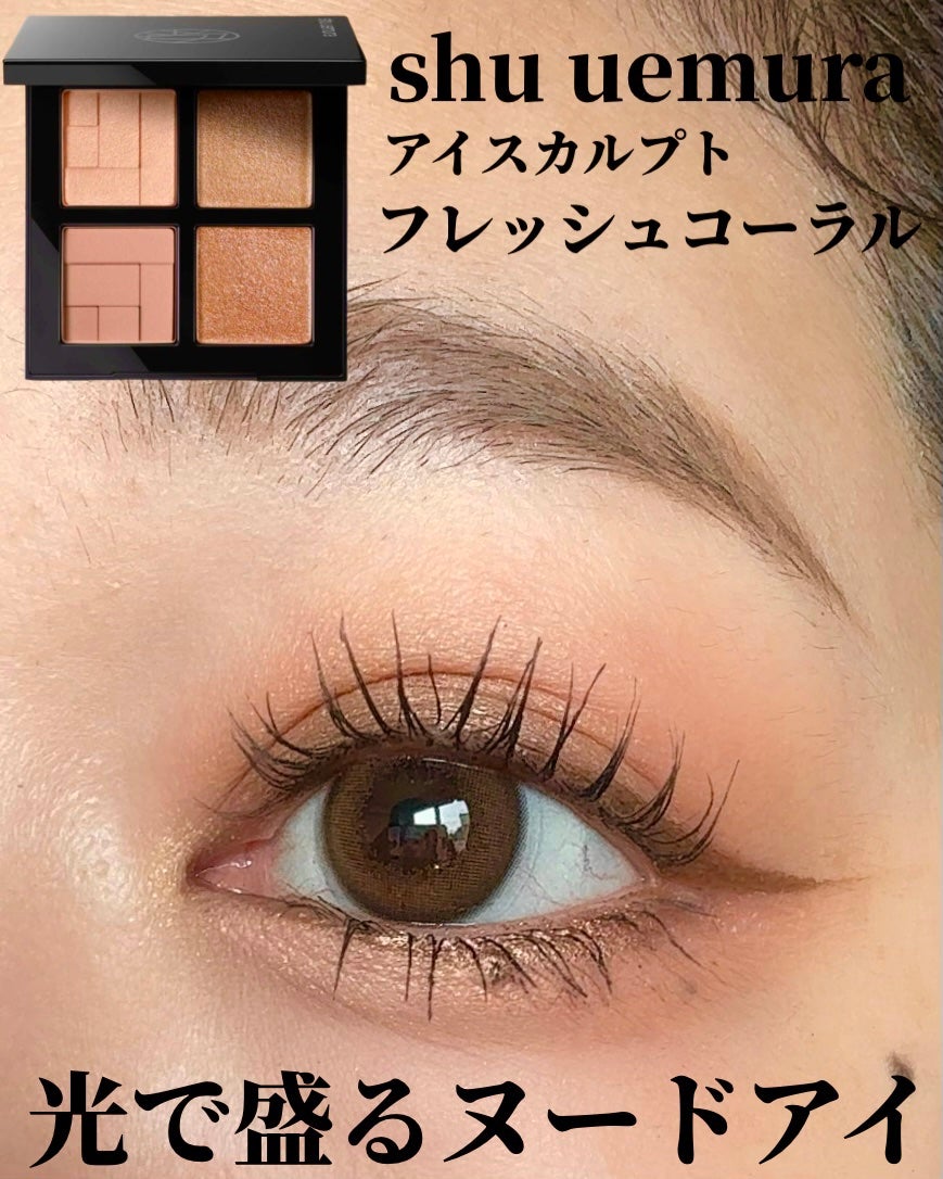 アイスカルプト/shu uemura/アイシャドウパレットを使ったクチコミ(1枚目)