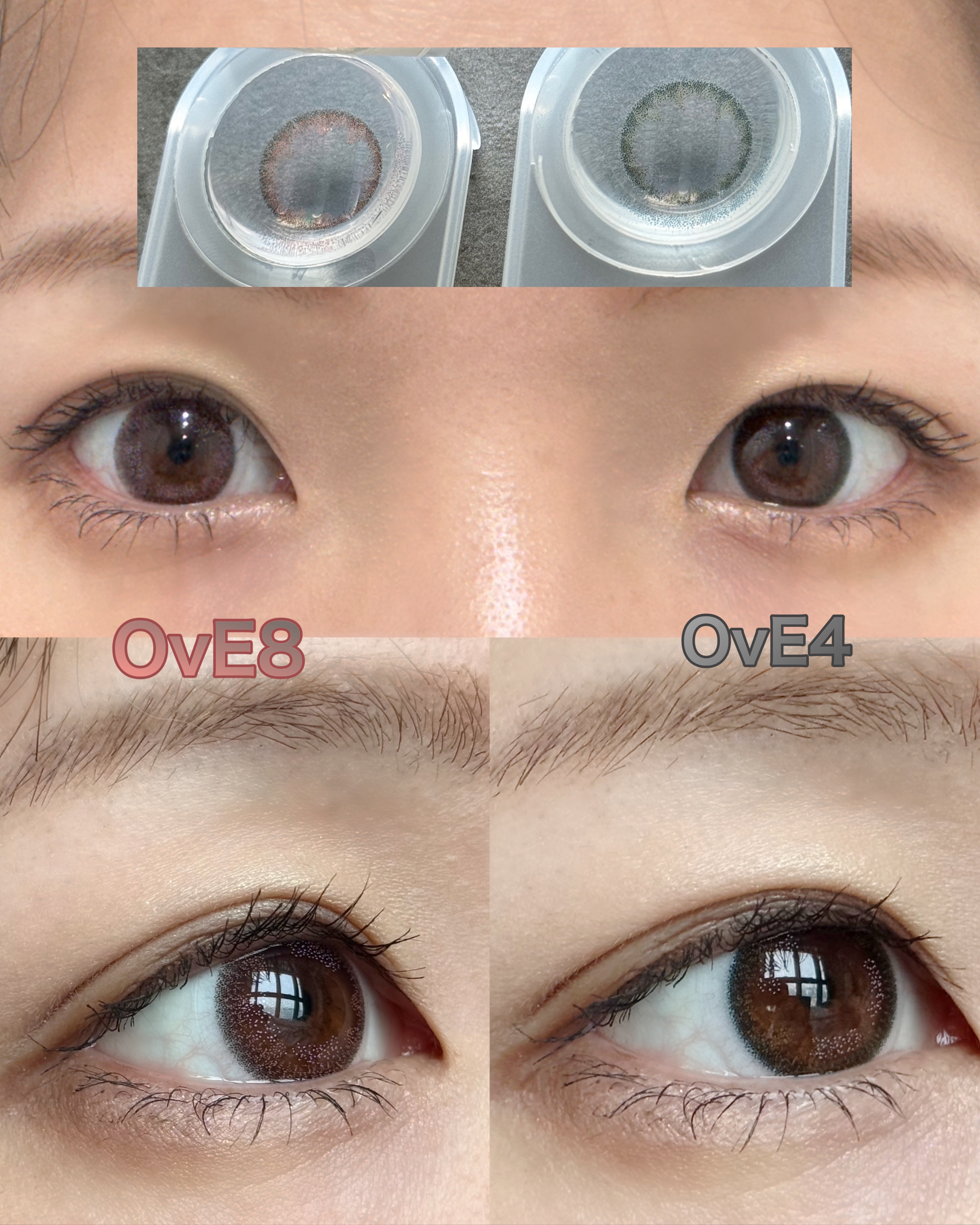 OvE（オヴィ） 1day OvE８/OvE/ワンデー（１DAY）カラコンを使ったクチコミ（2枚目）