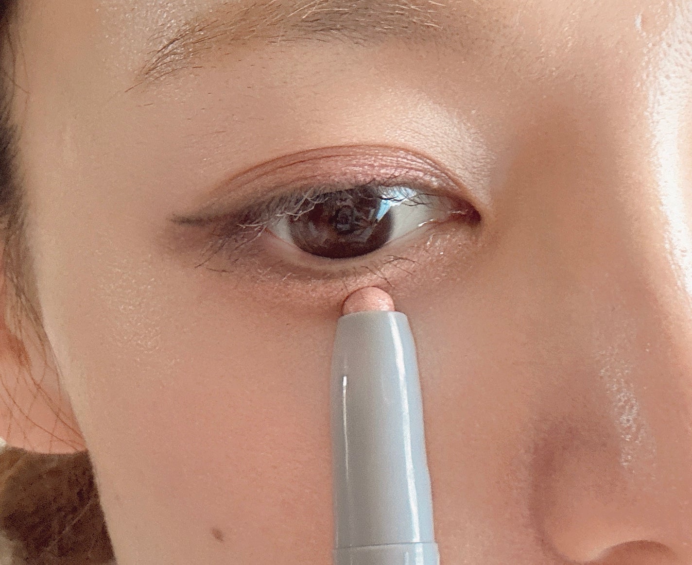 UR GLAM GEL EYELINER/U R GLAM/ジェルアイライナーを使ったクチコミ(3枚目)