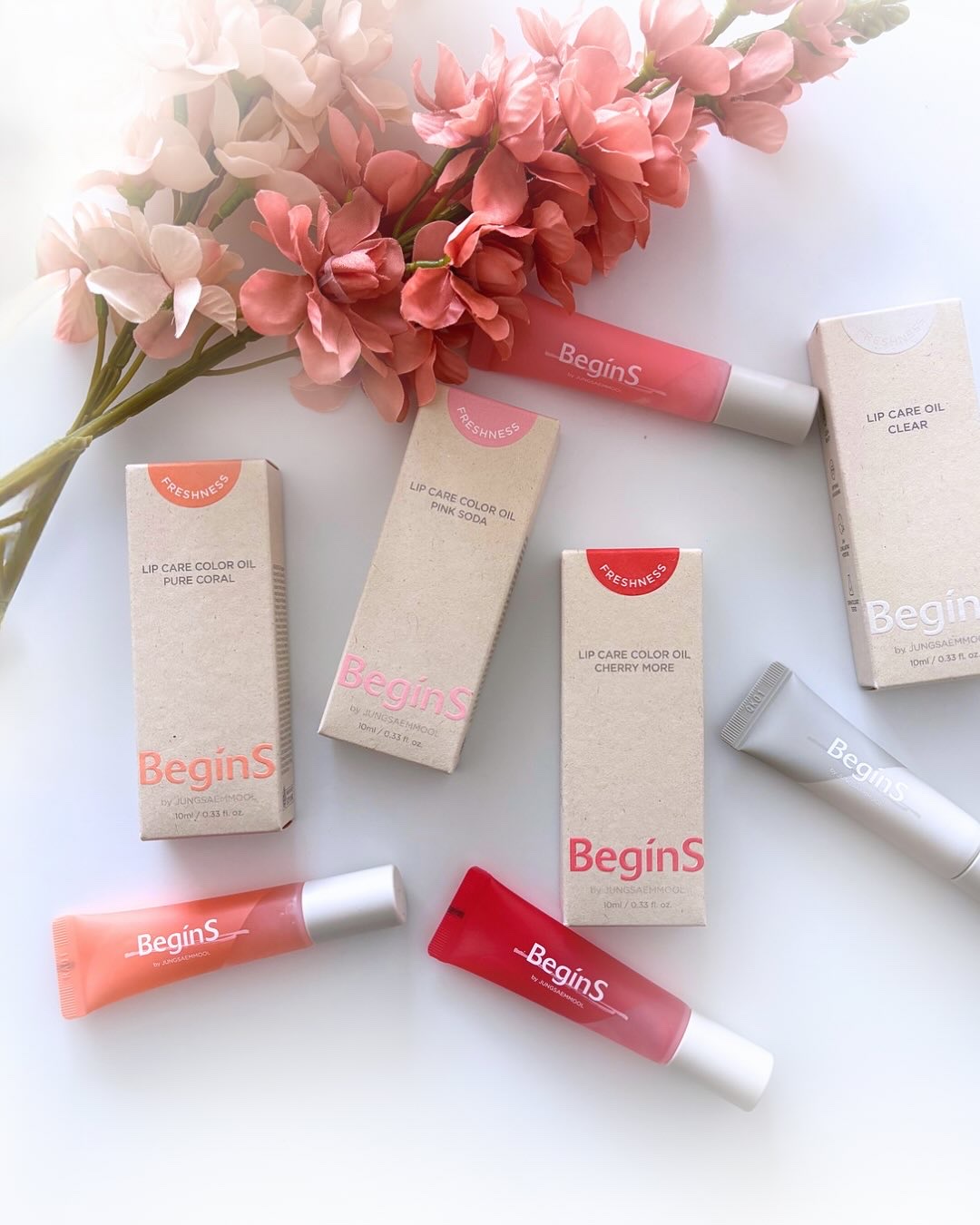 Lip Care Oil Clear/BeginS by JUNGSAEMMOOL/リップケアを使ったクチコミ（1枚目）