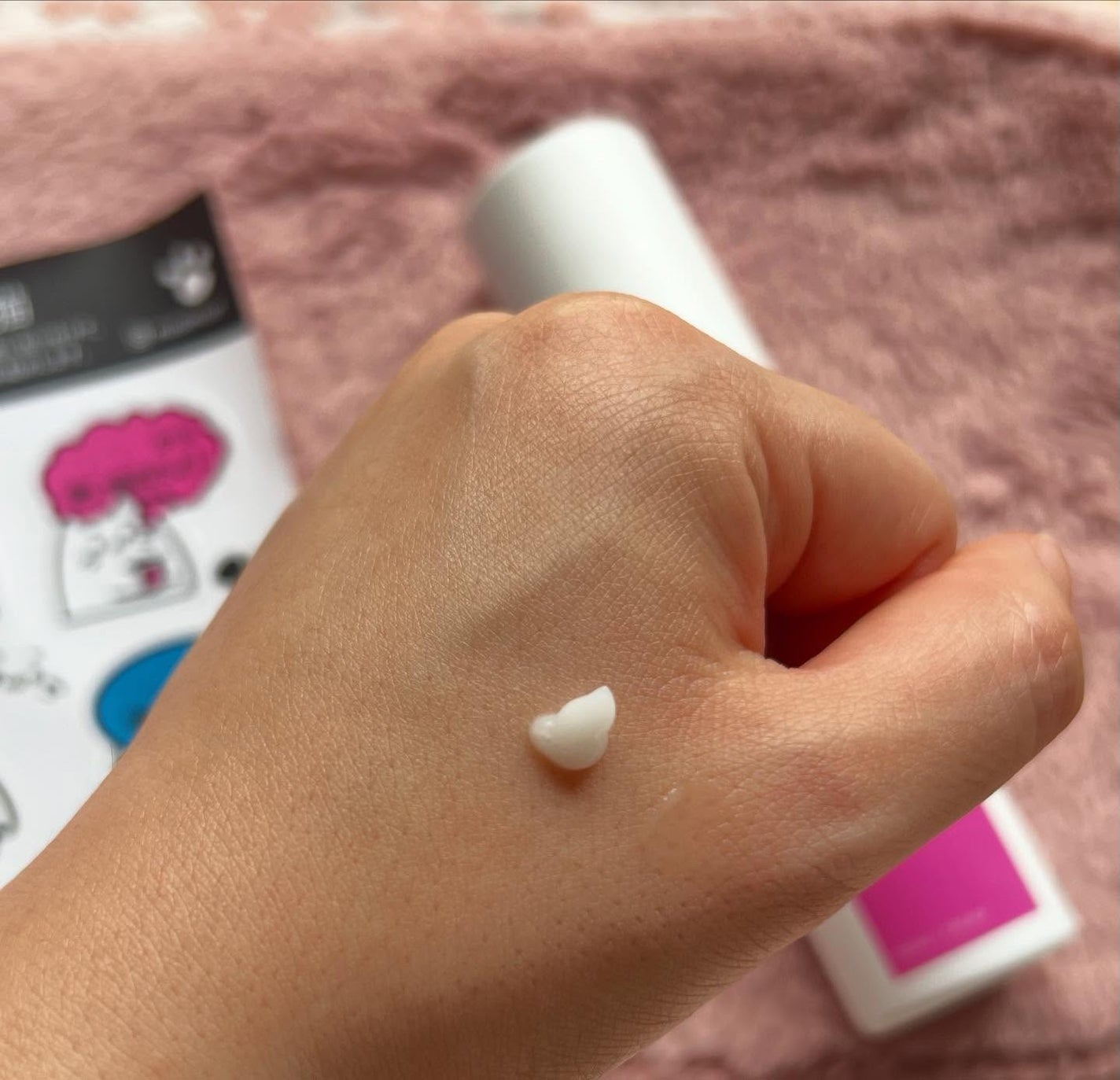 ブラックチェリー 毛穴引き締めクリーム ロフディ/ODELOI/フェイスクリームを使ったクチコミ(3枚目)