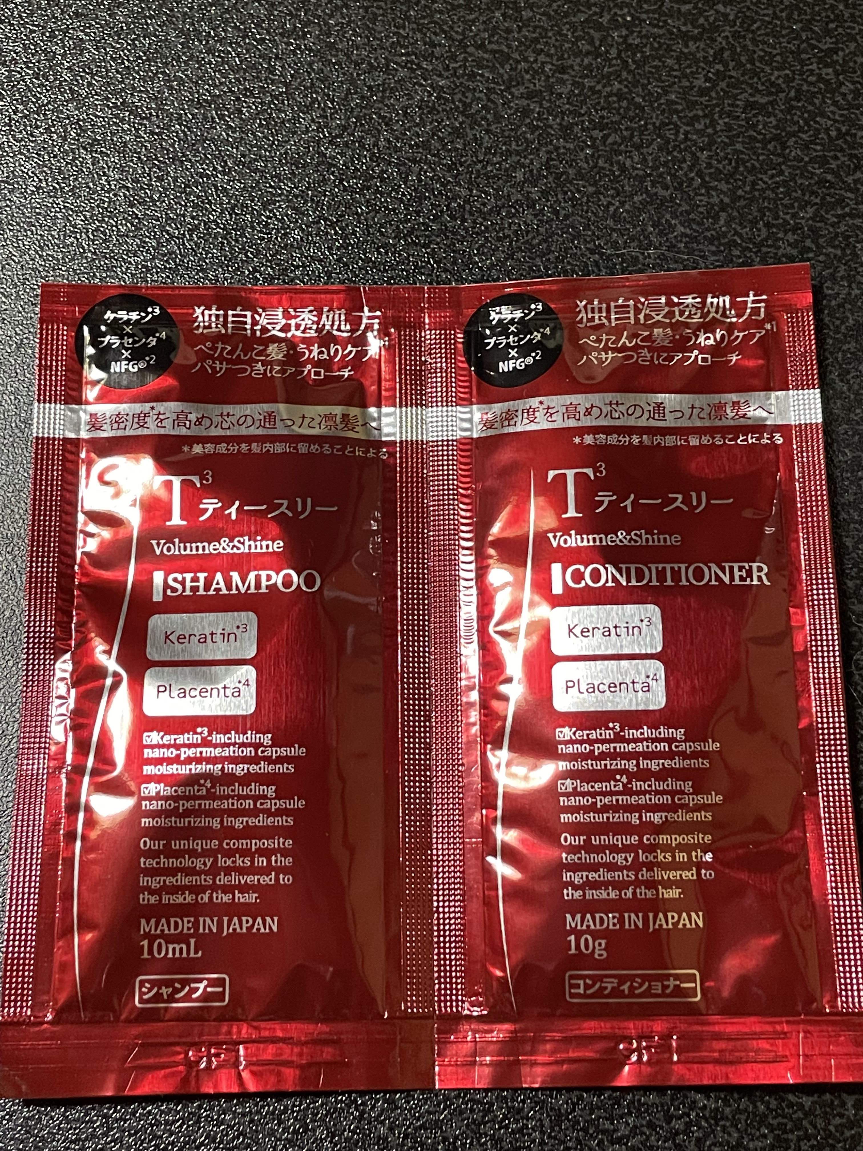 ボリューム＆シャイン シャンプー／コンディショナー/ T3/市販シャンプーを使ったクチコミ（3枚目）