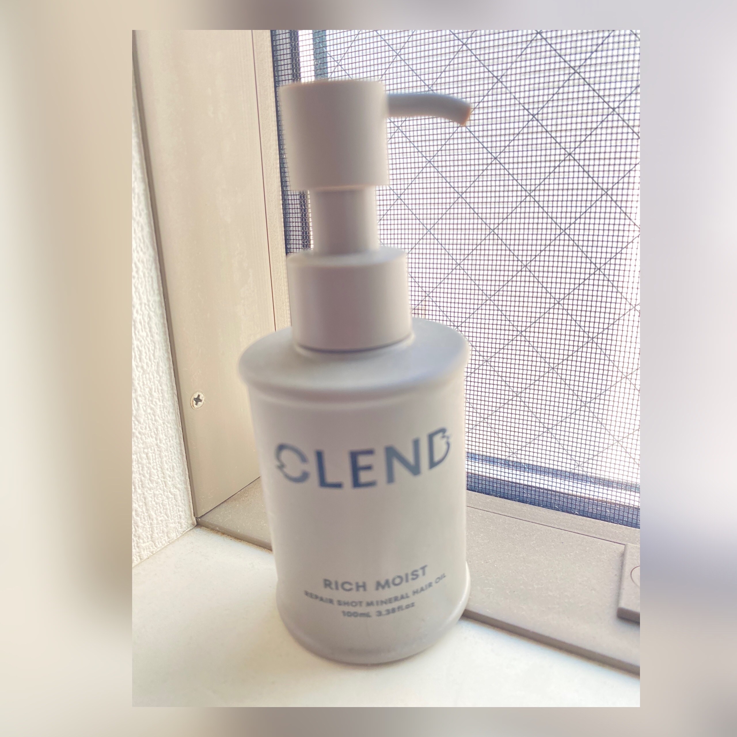 クレンド リッチモイスト リペアショット ミネラル ヘアオイル/CLEND/ヘアオイルを使ったクチコミ（1枚目）