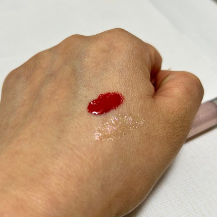 Wリップ ルージュ&クリスタル/RMK/リップグロスを使ったクチコミ(2枚目)