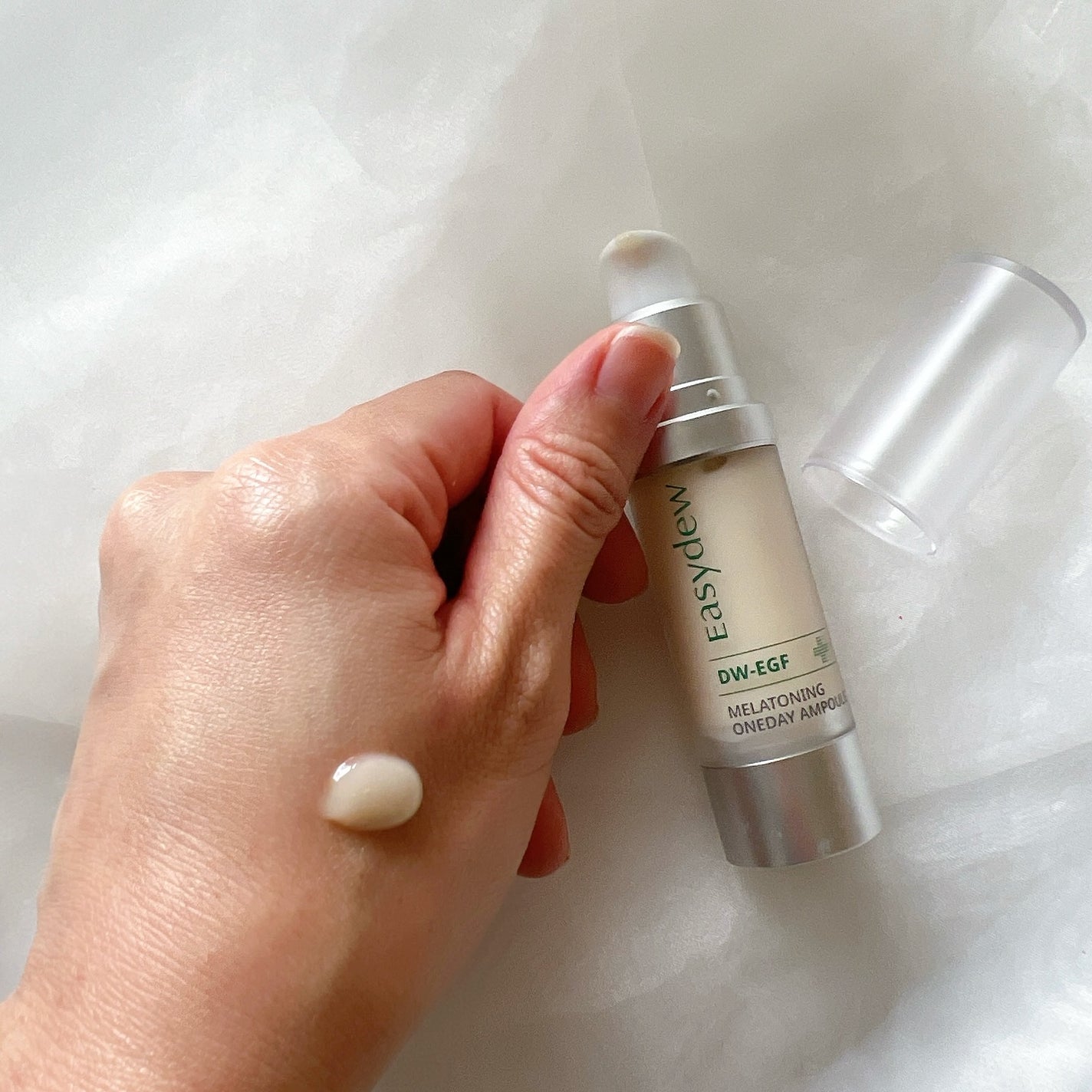 メラトーニングアンプル/Easydew/美容液を使ったクチコミ(8枚目)