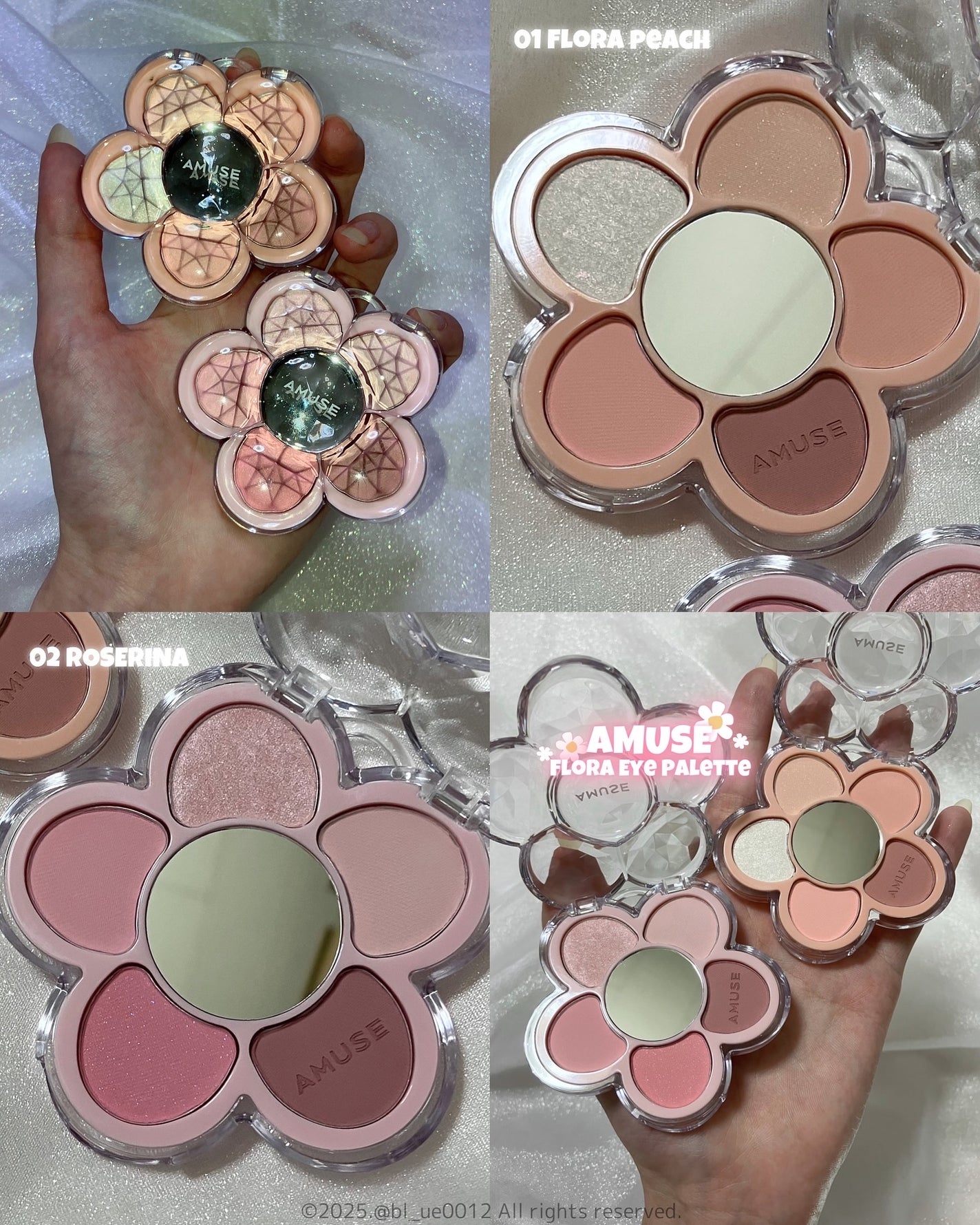フローラアイパレット/AMUSE/アイシャドウを使ったクチコミ(5枚目)