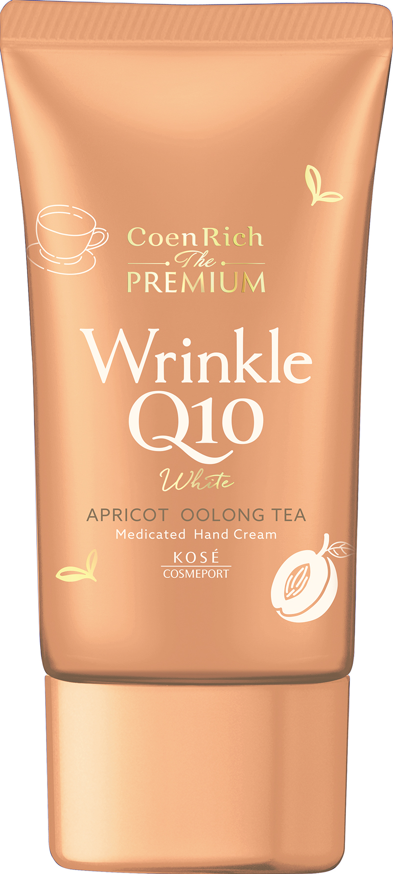 コエンリッチ　ザ　プレミアム  薬用リンクルホワイト　ハンドクリーム　アプリコットウーロンティの香り【医薬部外品】 / コエンリッチQ10