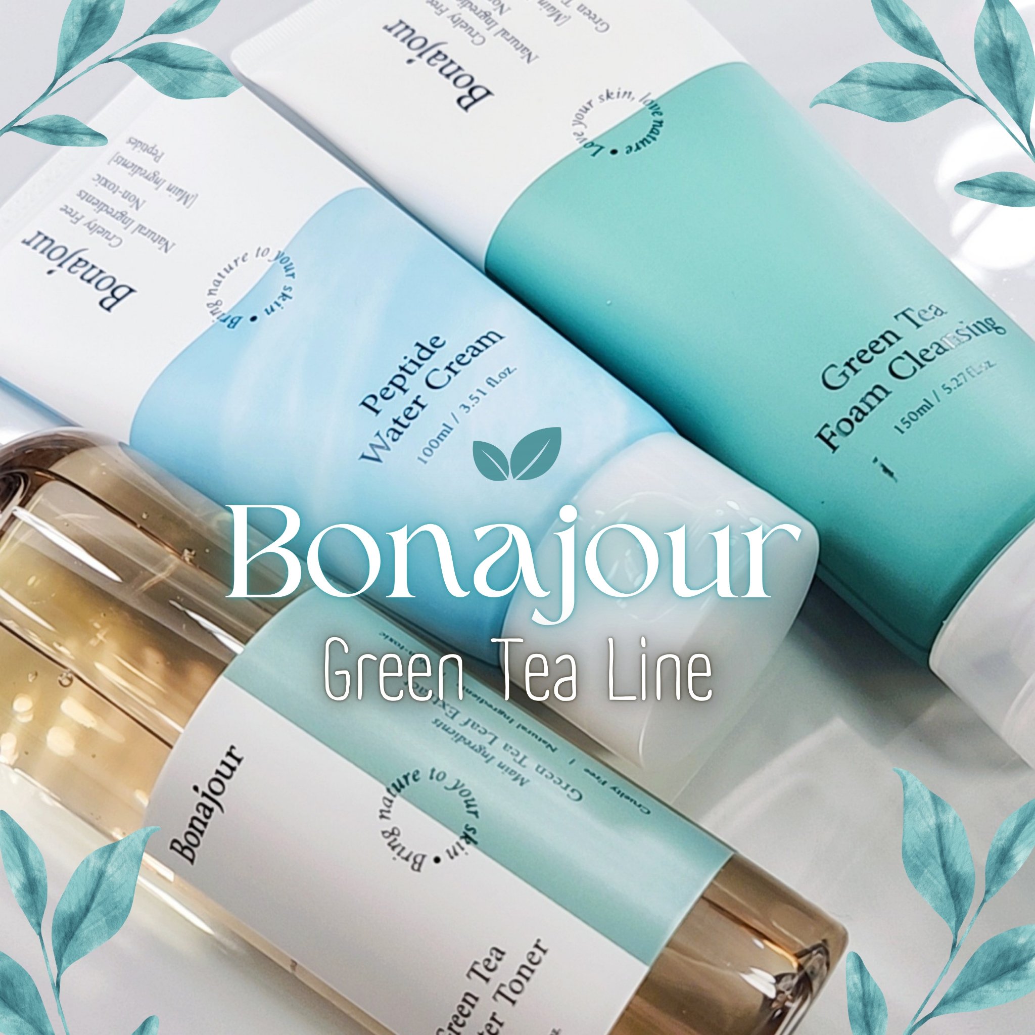 グリーンティーウォーターボムトナー/Bonajour/化粧水を使ったクチコミ（1枚目）