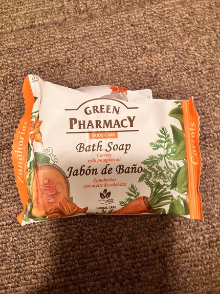 エルファファーム グリーンファーマシー バスソープ キャロット&パンプキンオイル/エルファファーム/ボディ石鹸を使ったクチコミ(1枚目)