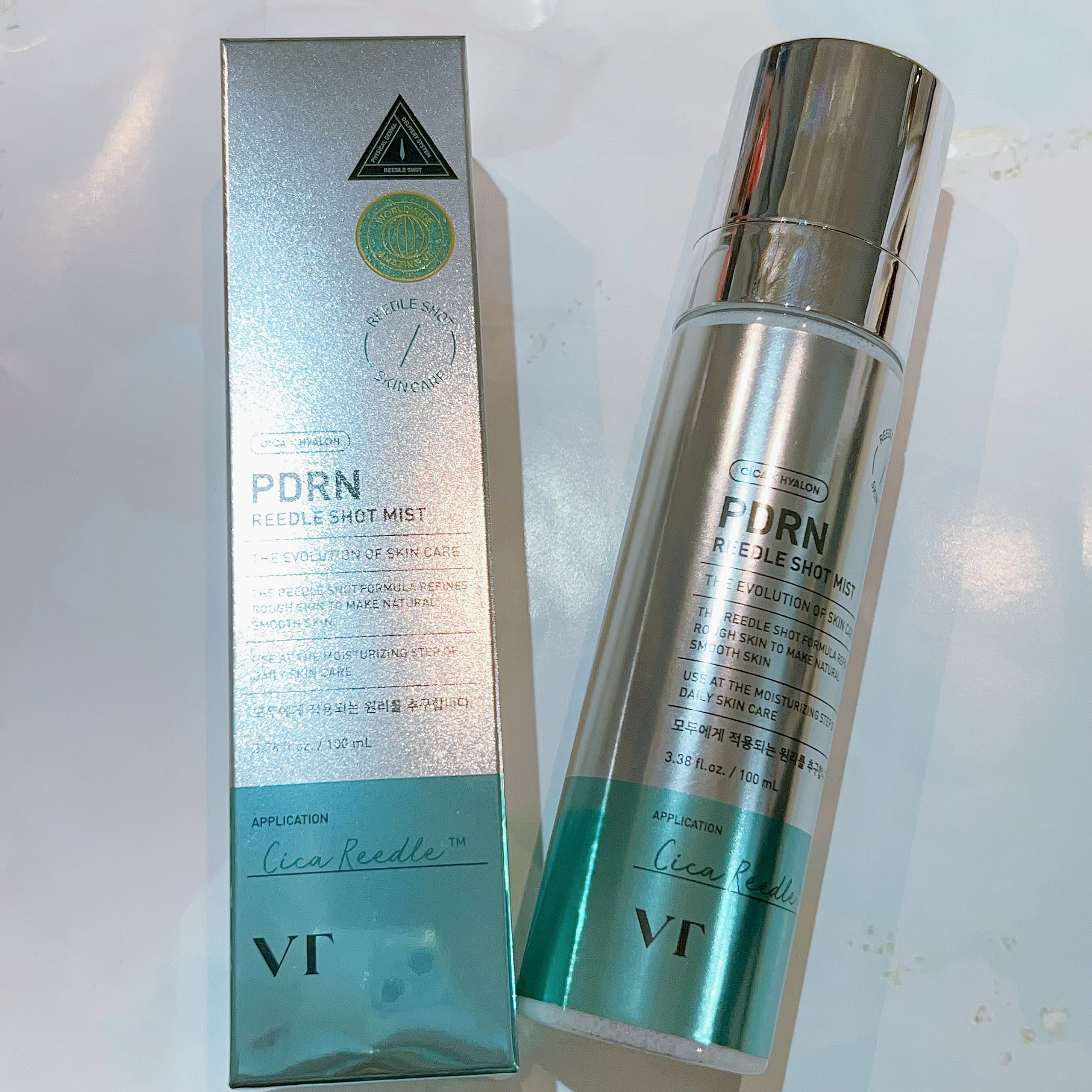 PDRN リードルショット ミスト/VT/ミスト状化粧水を使ったクチコミ（2枚目）