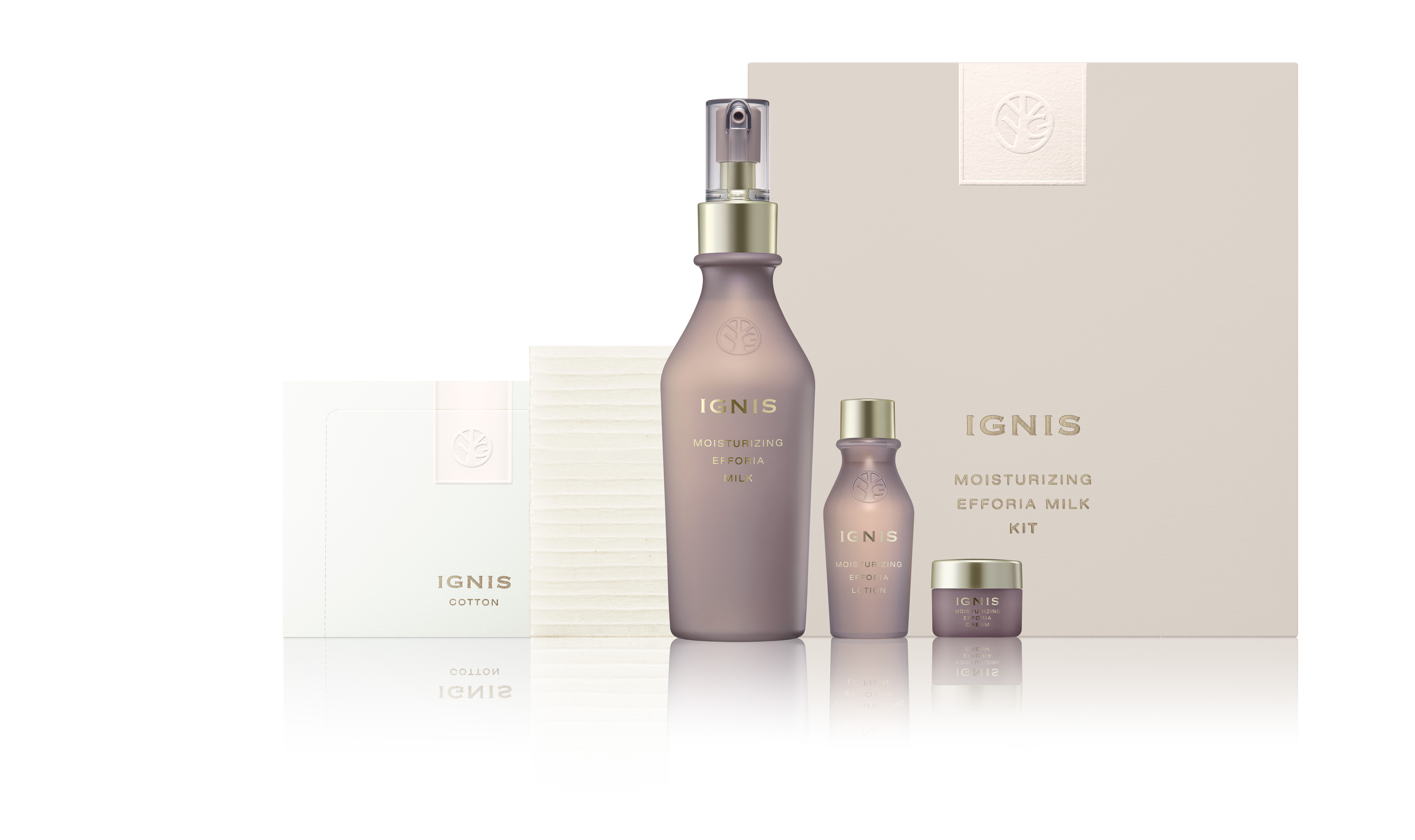 モイスチュアライジング エフフォーリア ミルク キット / IGNIS
