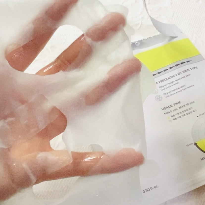 HYCL LHA WAKE-UP! TINGLE SOFTENING MASK/HYCL/シートマスク・パックを使ったクチコミ（2枚目）