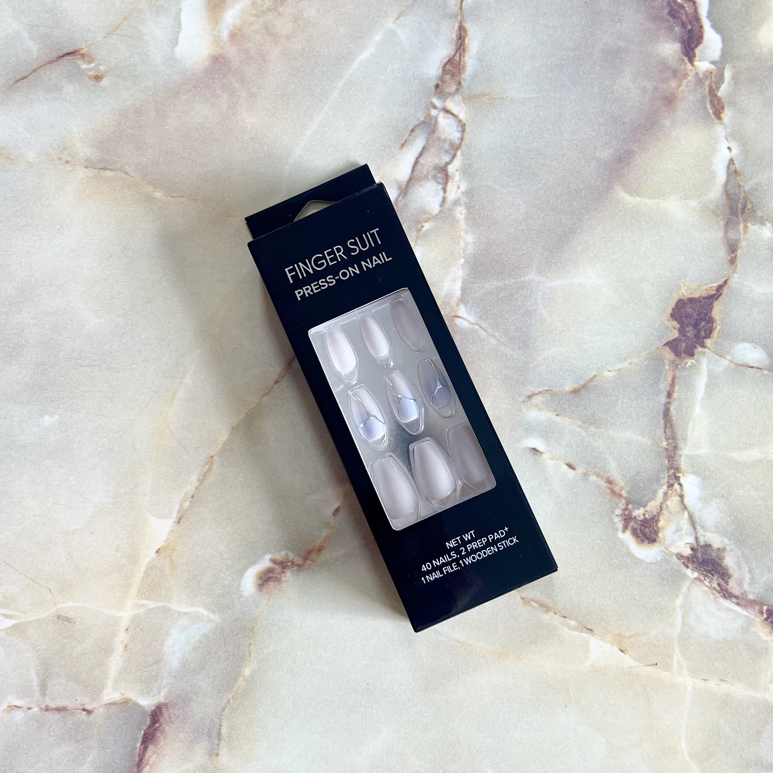 ネイルチップ(シールタイプ)/FINGER SUIT/ネイルチップ・パーツを使ったクチコミ（2枚目）