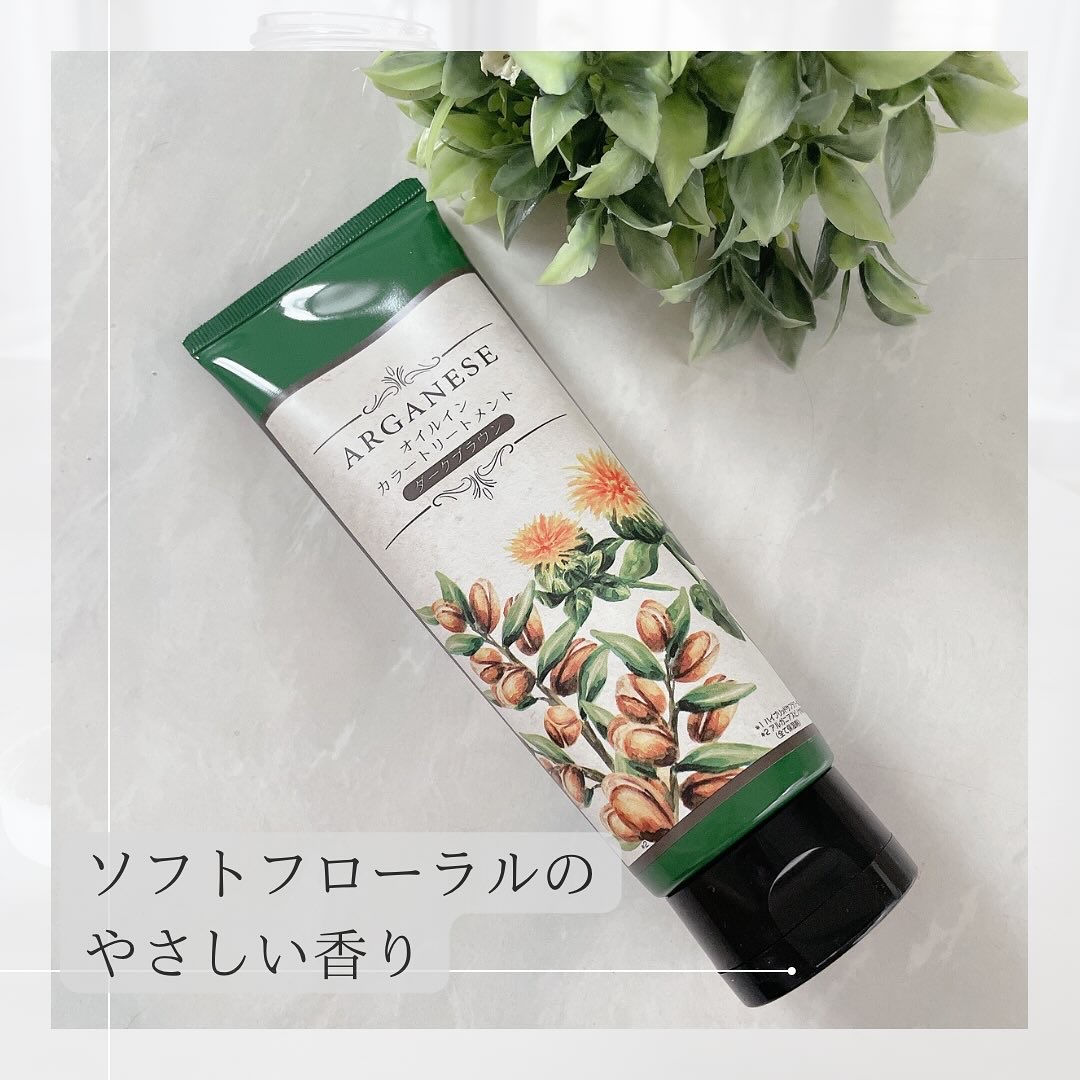 アルガネーゼ オイルインカラートリートメント/ウィルミナ/ヘアカラーを使ったクチコミ（2枚目）