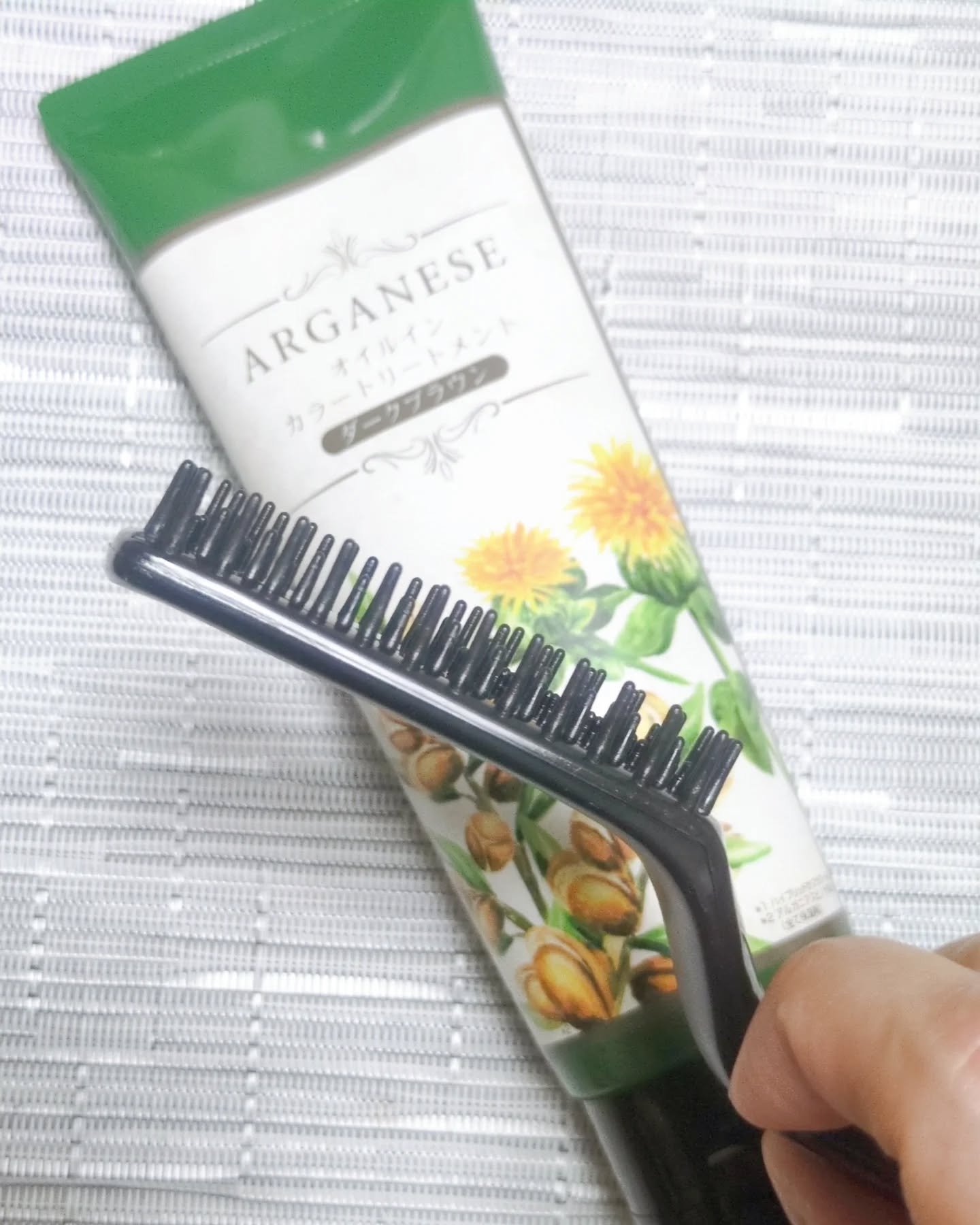 アルガネーゼ オイルインカラートリートメント/ウィルミナ/ヘアカラーを使ったクチコミ（2枚目）