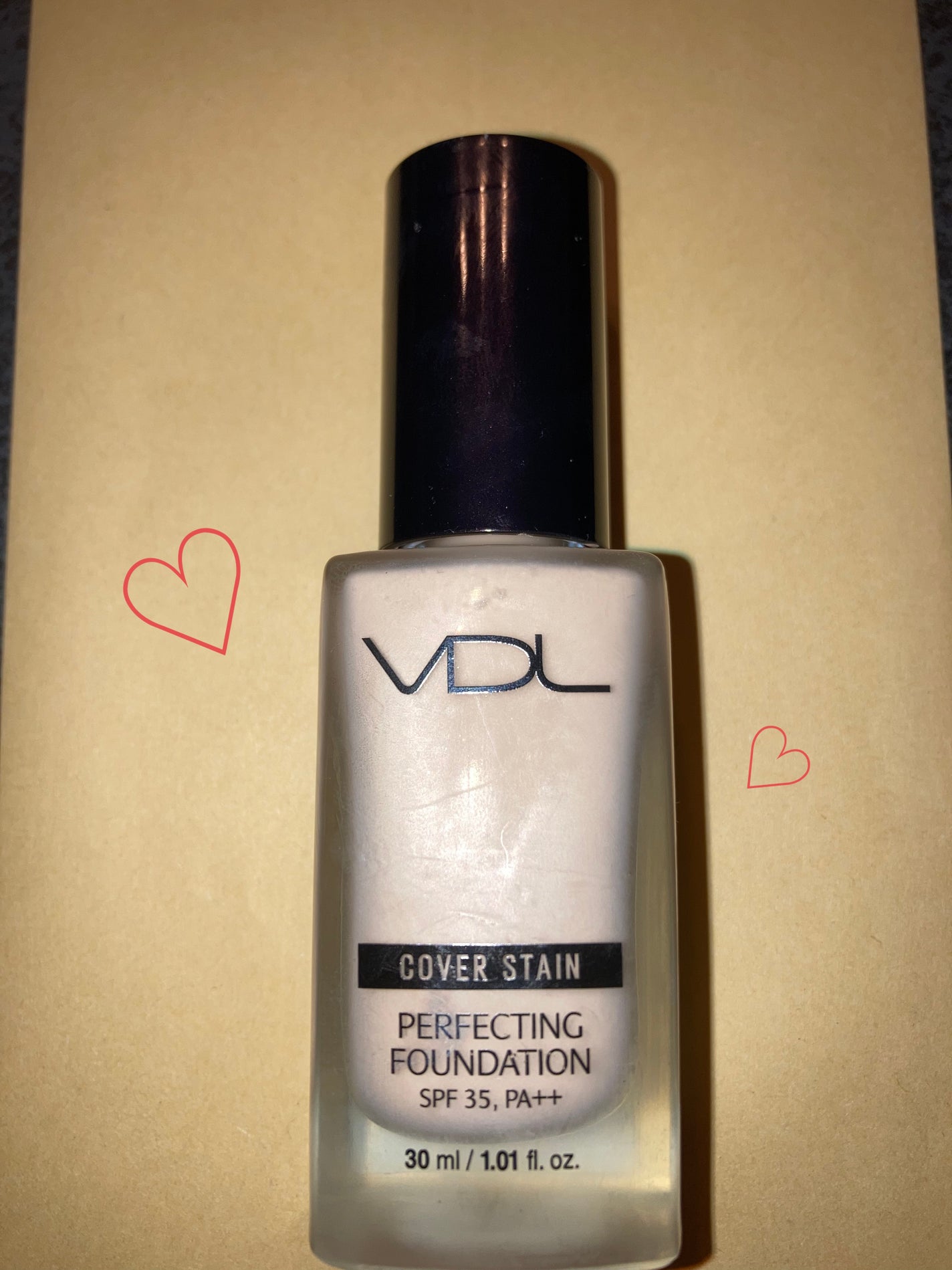 カバーステイン パーフェクティング ファンデーション/VDL/リキッドファンデーションを使ったクチコミ(1枚目)