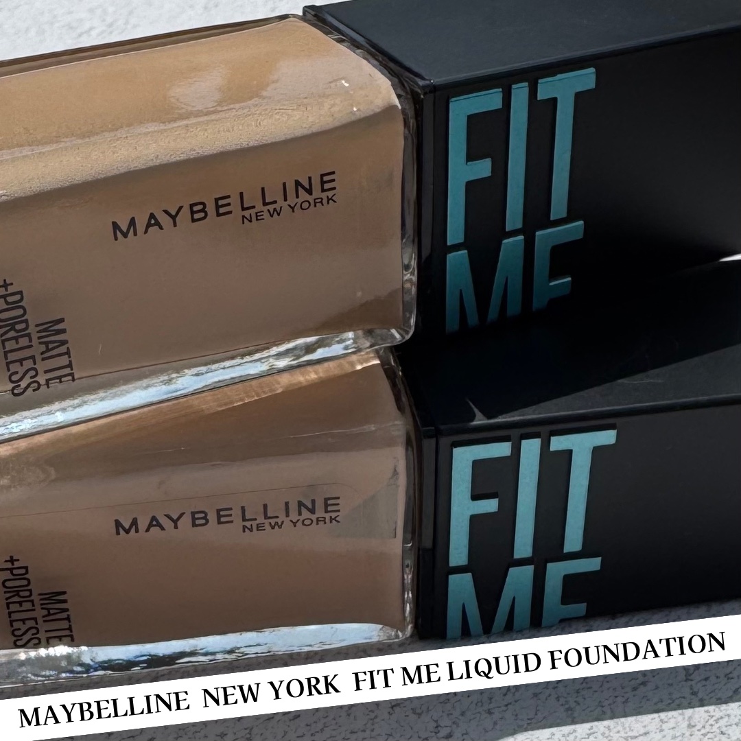 フィットミー リキッドファンデーション R/MAYBELLINE NEW YORK/リキッドファンデーションを使ったクチコミ（1枚目）