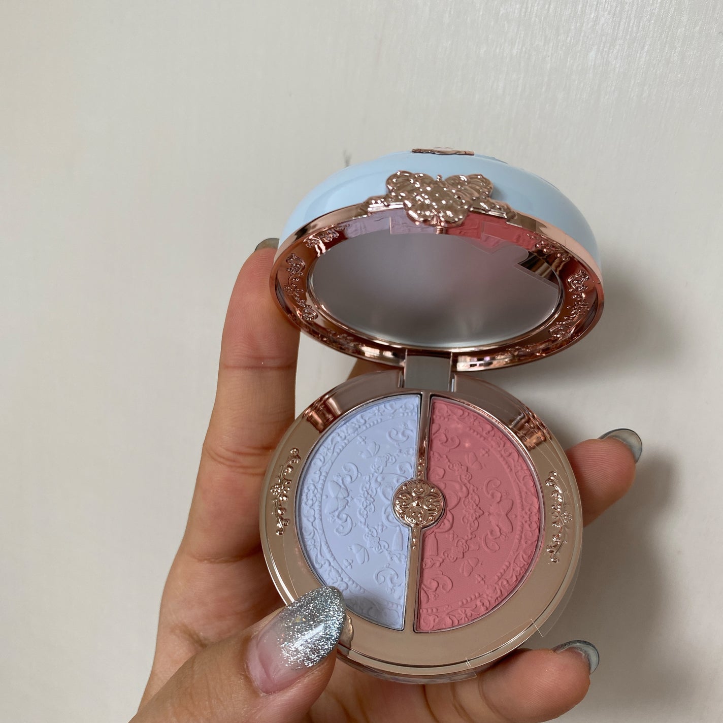 胡蝶雲肩ブラッシュデュオ<チークカラー> /FlowerKnows/パウダーチークを使ったクチコミ(3枚目)