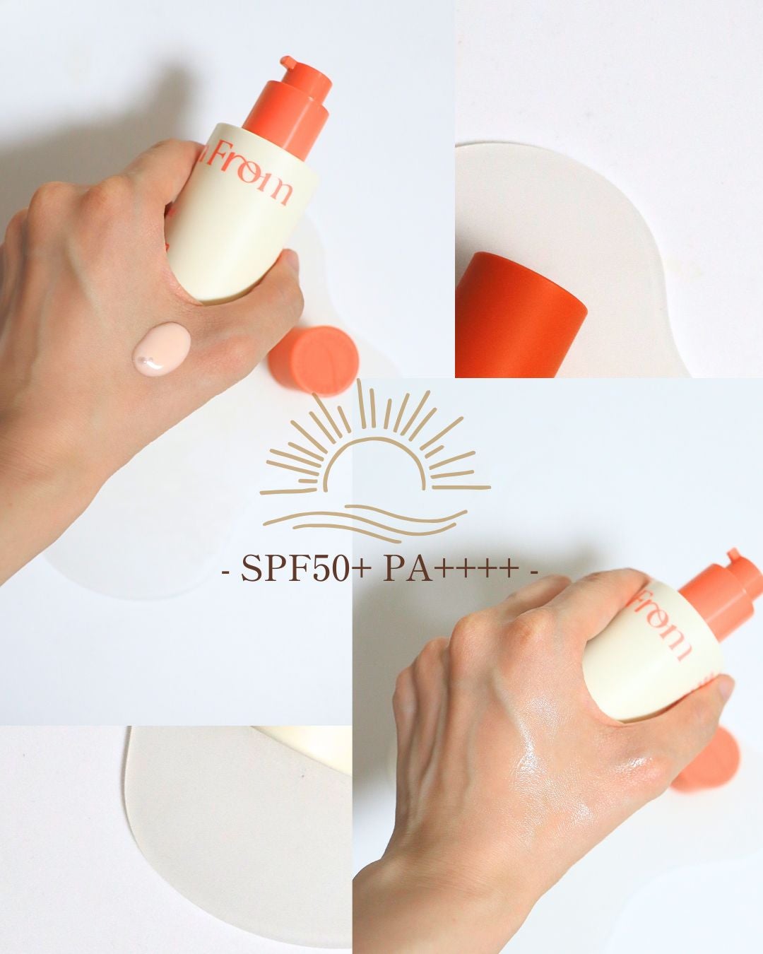 アプリコットクリアサンセラム/I'm from/日焼け止めローションを使ったクチコミ(2枚目)