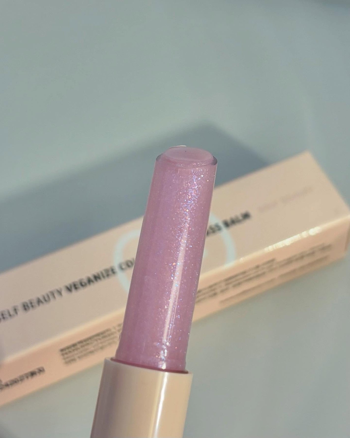 ヴィーガナイズコラーゲンリップガラスバーム/Veganize/リップグロスを使ったクチコミ(5枚目)