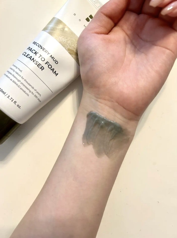リカバリーマッドバックツーフォームクレンザー/BRMUD/洗顔フォームを使ったクチコミ(2枚目)