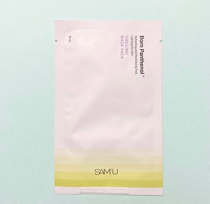 ボーンパンテノールチリングマスクパック/SAM'U/シートマスク・パックを使ったクチコミ(1枚目)