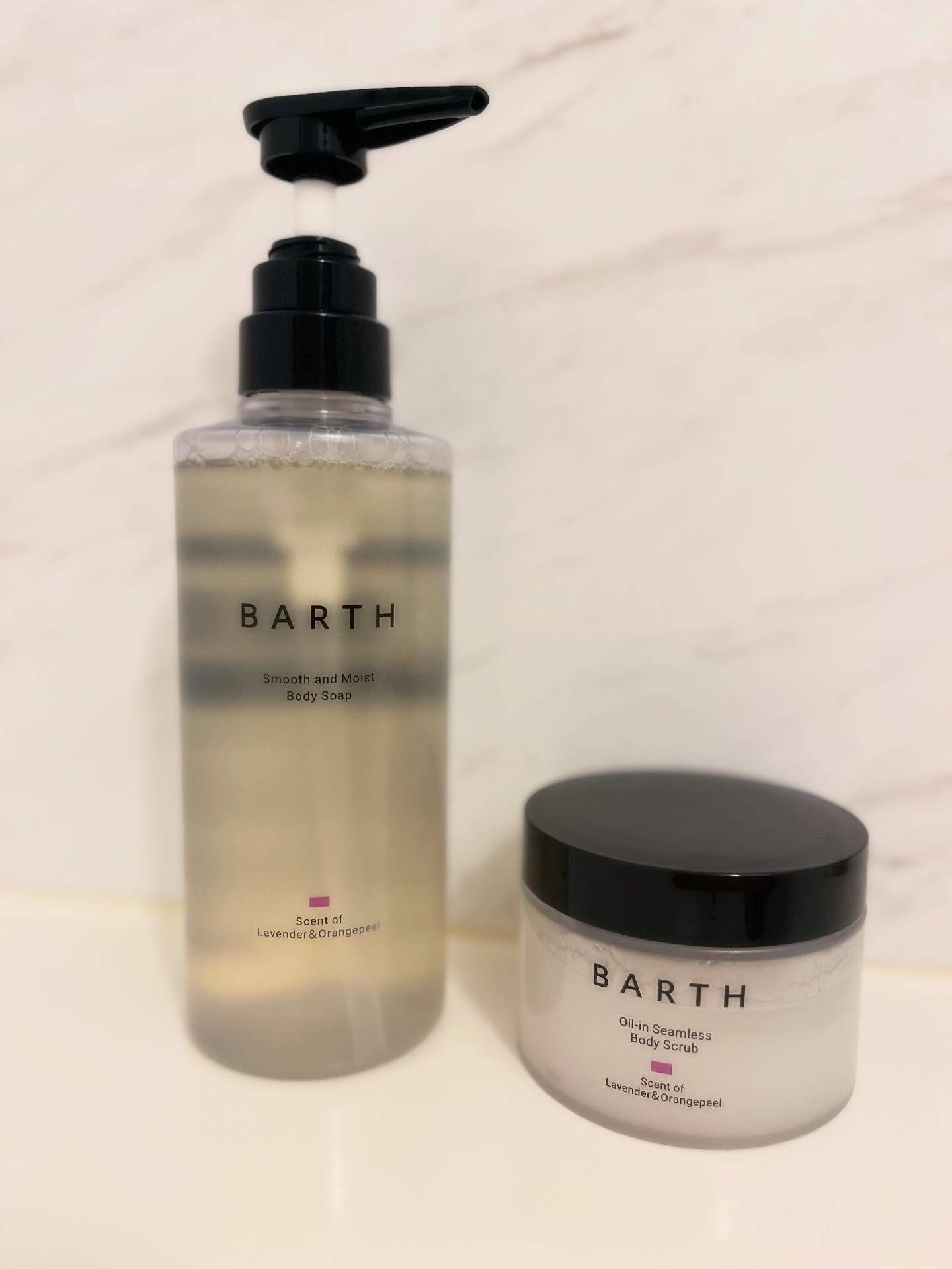 BARTH オイルイン シームレス ボディスクラブ/BARTH/ボディスクラブを使ったクチコミ（1枚目）