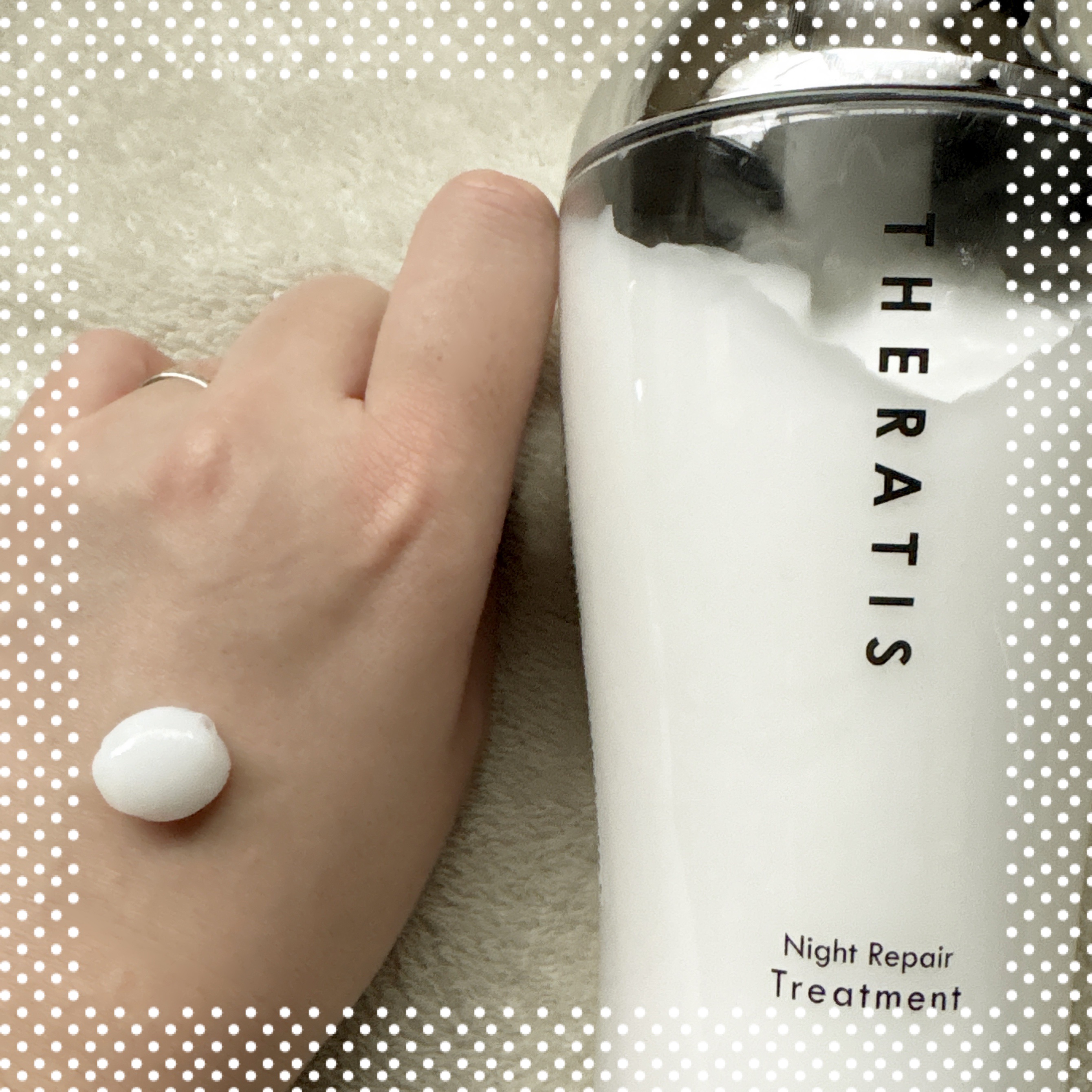 ナイトリペア シャンプー/ヘアトリートメント/THERATIS/シャンプー・コンディショナーを使ったクチコミ（3枚目）