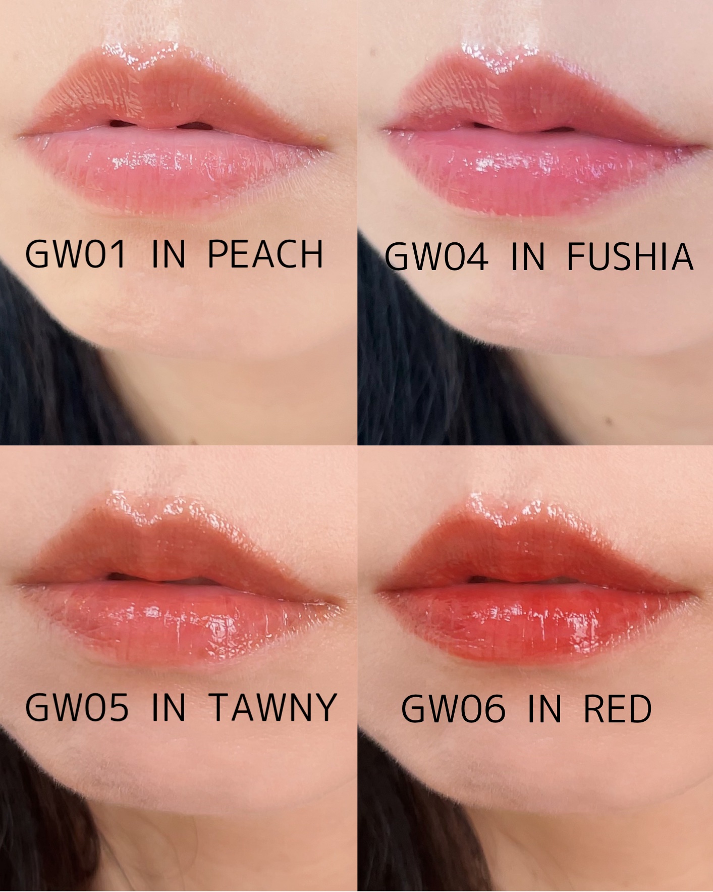 グローリップティント GW04 インフューシャ/INTO U/リップティントを使ったクチコミ（3枚目）