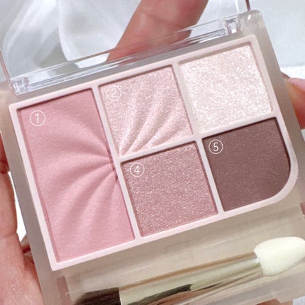 フェイスアイパレット/CEZANNE/アイシャドウを使ったクチコミ(4枚目)