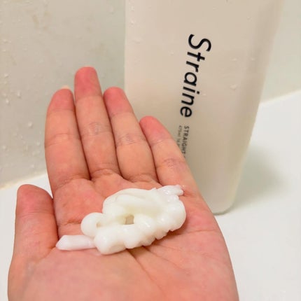 ストレートシャンプー/ストレートトリートメント ホワイトブロッサムの香り/Straine/市販シャンプーを使ったクチコミ(4枚目)