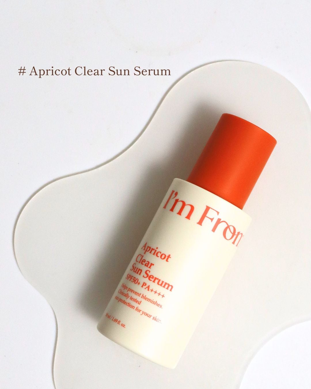 アプリコットクリアサンセラム/I'm from/日焼け止めローションを使ったクチコミ(1枚目)