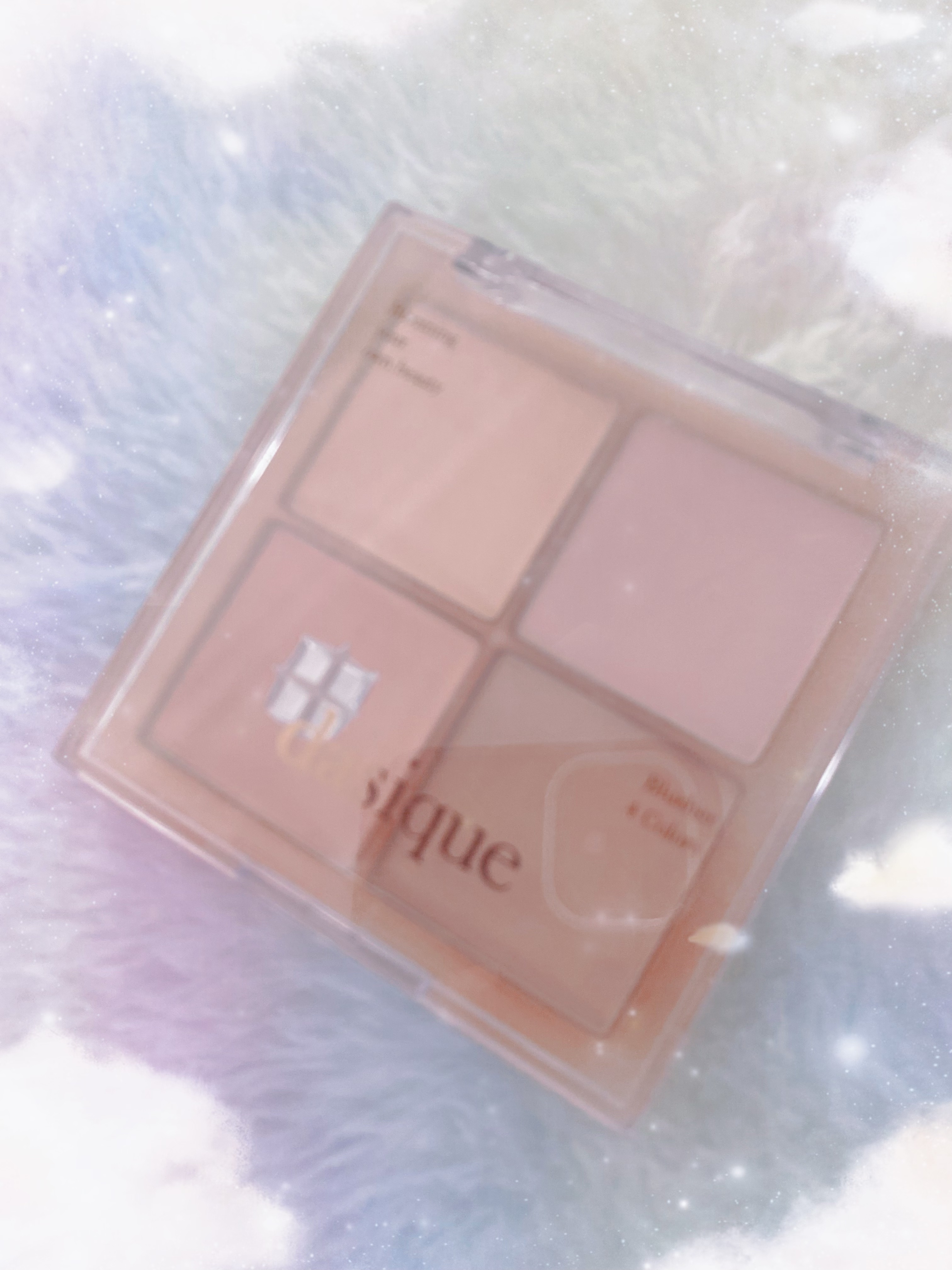 ブレンディングムードチーク 01 ウォームブレンディング/dasique/パウダーチークを使ったクチコミ（1枚目）