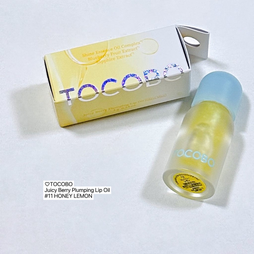 ジューシーベリープランピングリップオイル/TOCOBO/リップグロスを使ったクチコミ(4枚目)