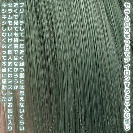 リーゼ ブリーチヘア用 アイロン下地セラム/リーゼ/プレスタイリング・寝ぐせ直しを使ったクチコミ(10枚目)