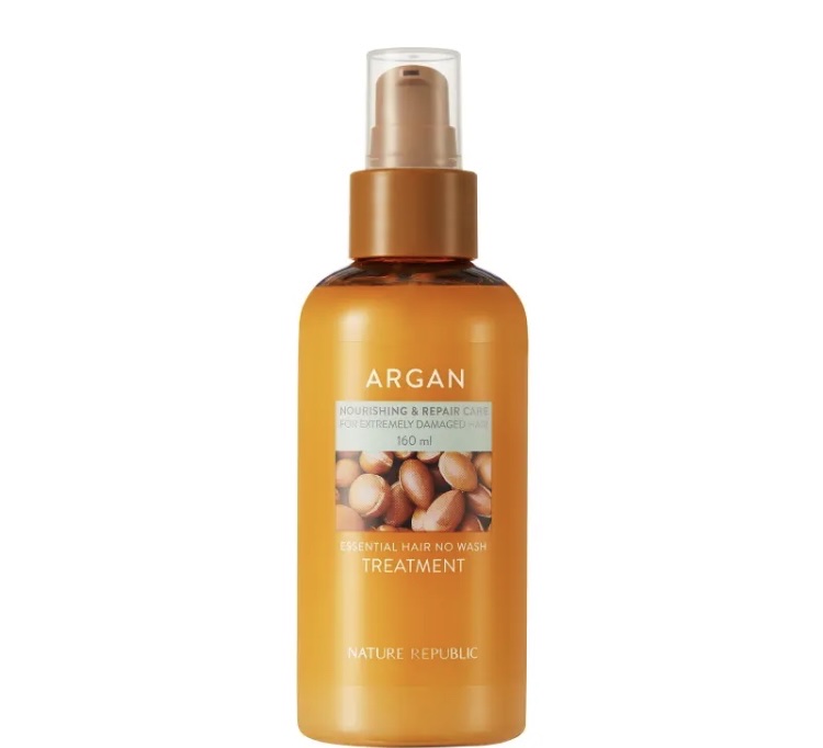 アルガンエッセンシャル ヘアミルク/ネイチャーリパブリック/ヘアミルクを使ったクチコミ（1枚目）