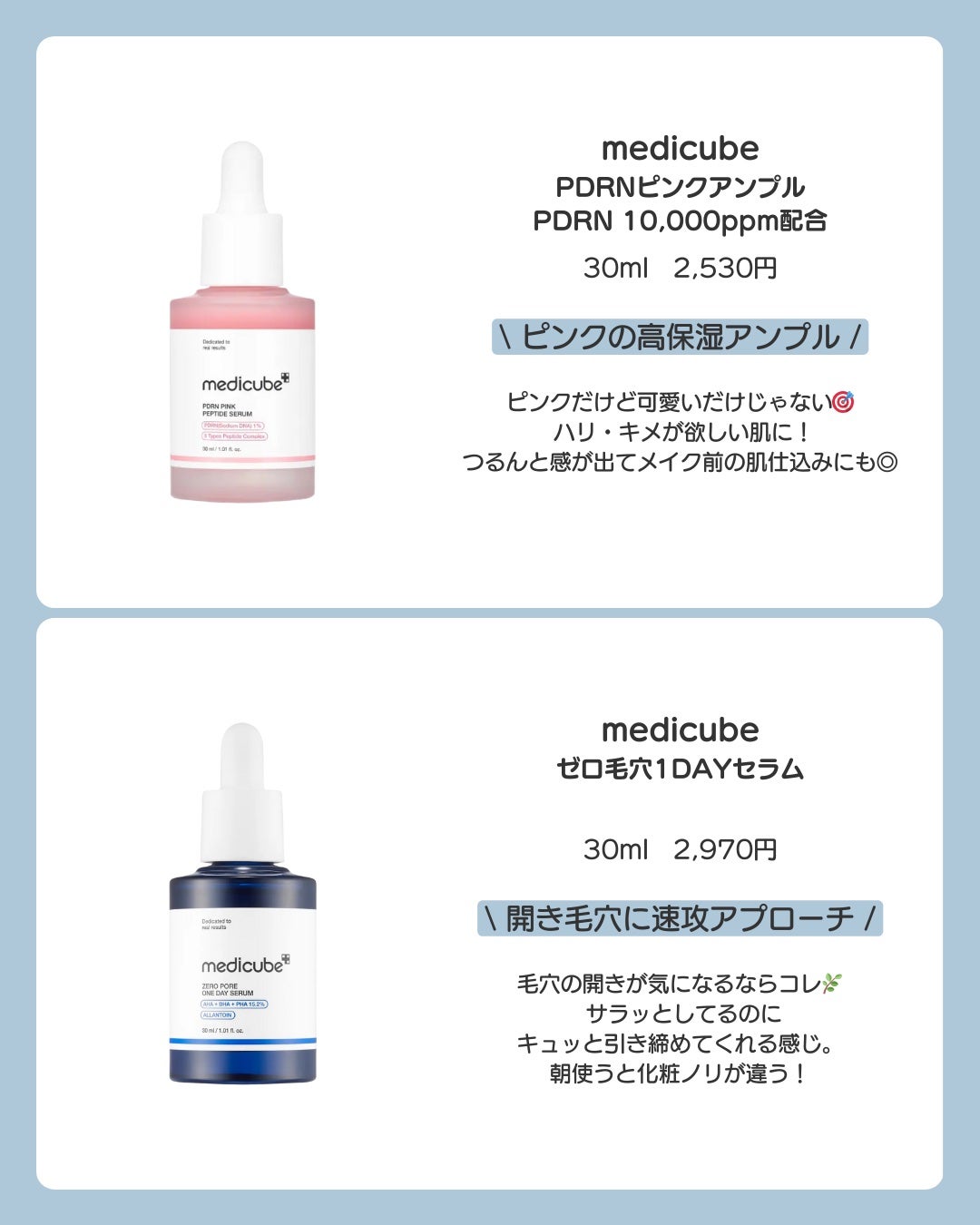 ゼロ毛穴1DAYセラム/MEDICUBE/美容液を使ったクチコミ(2枚目)