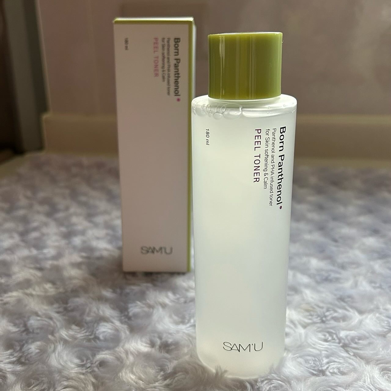 ボーンパンテノールピールトナー/SAM'U/化粧水を使ったクチコミ（1枚目）