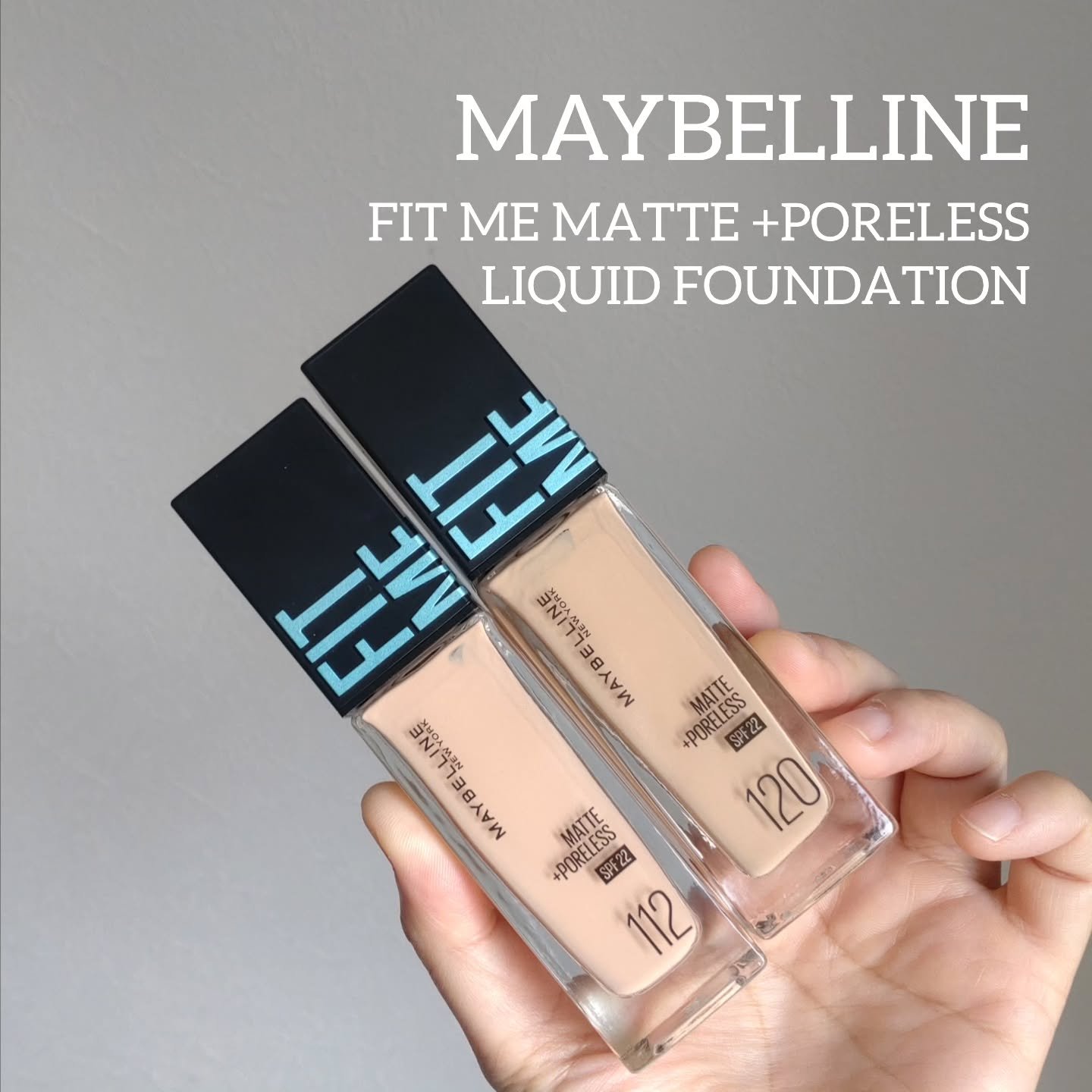 フィットミー リキッドファンデーション R/MAYBELLINE NEW YORK/リキッドファンデーションを使ったクチコミ（1枚目）