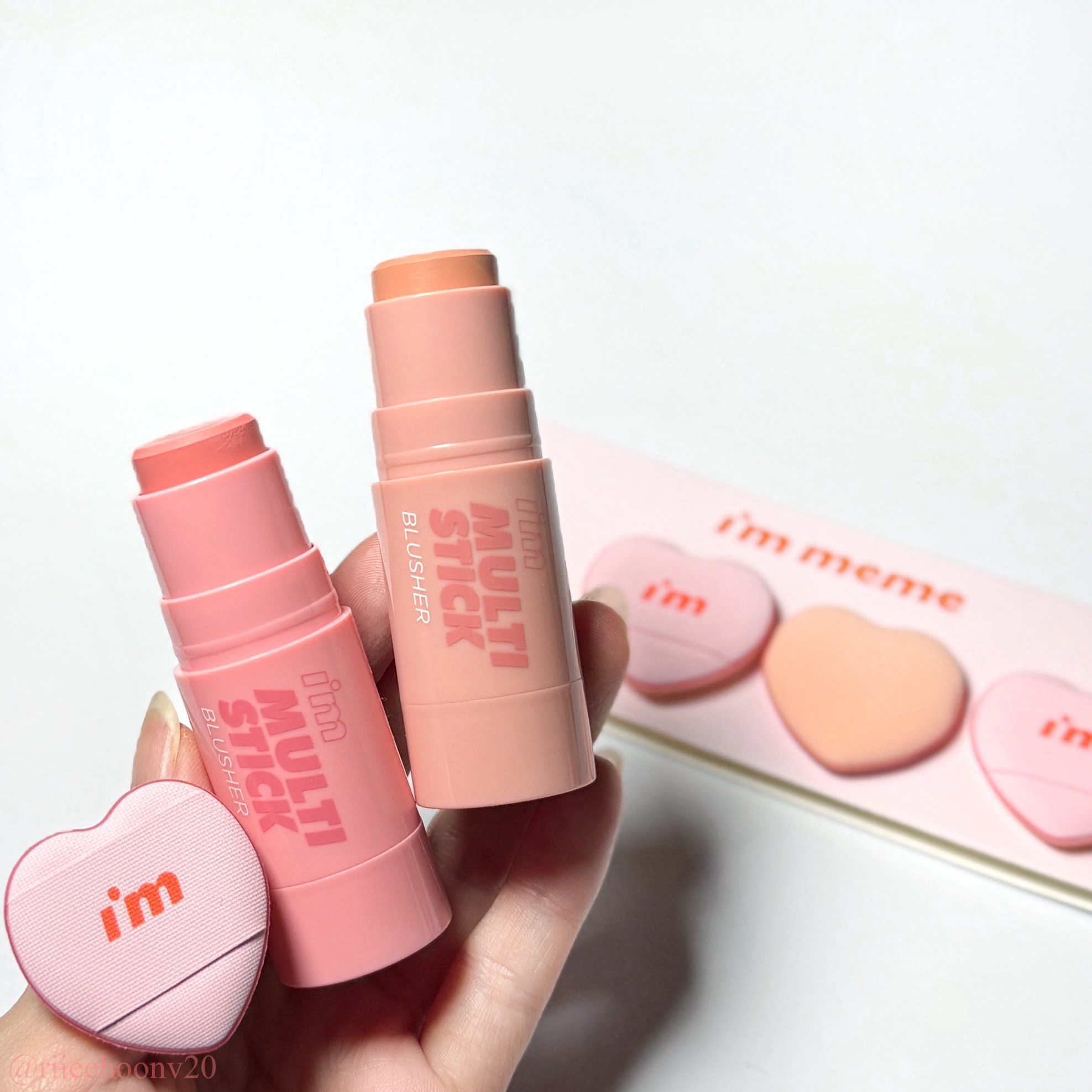 アイムマルチスティックブラッシャー/i’m meme/ジェル・クリームチークを使ったクチコミ（1枚目）